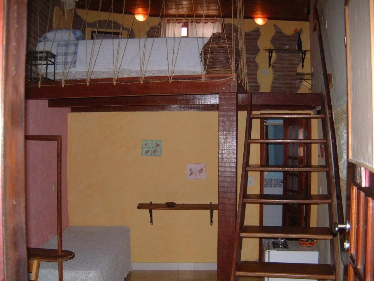 Decorative detail in Pousada Ibirapuera