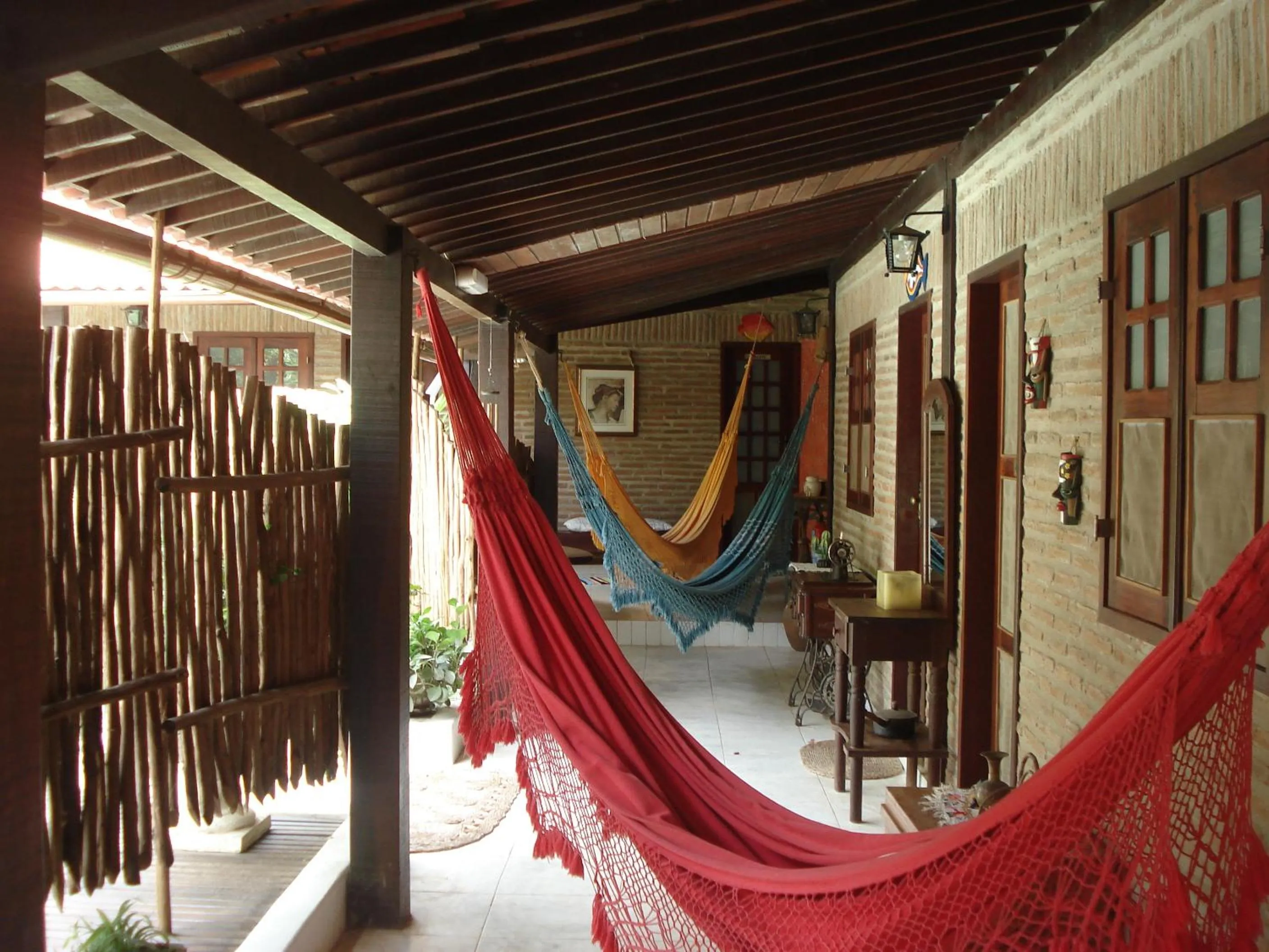 Decorative detail in Pousada Ibirapuera