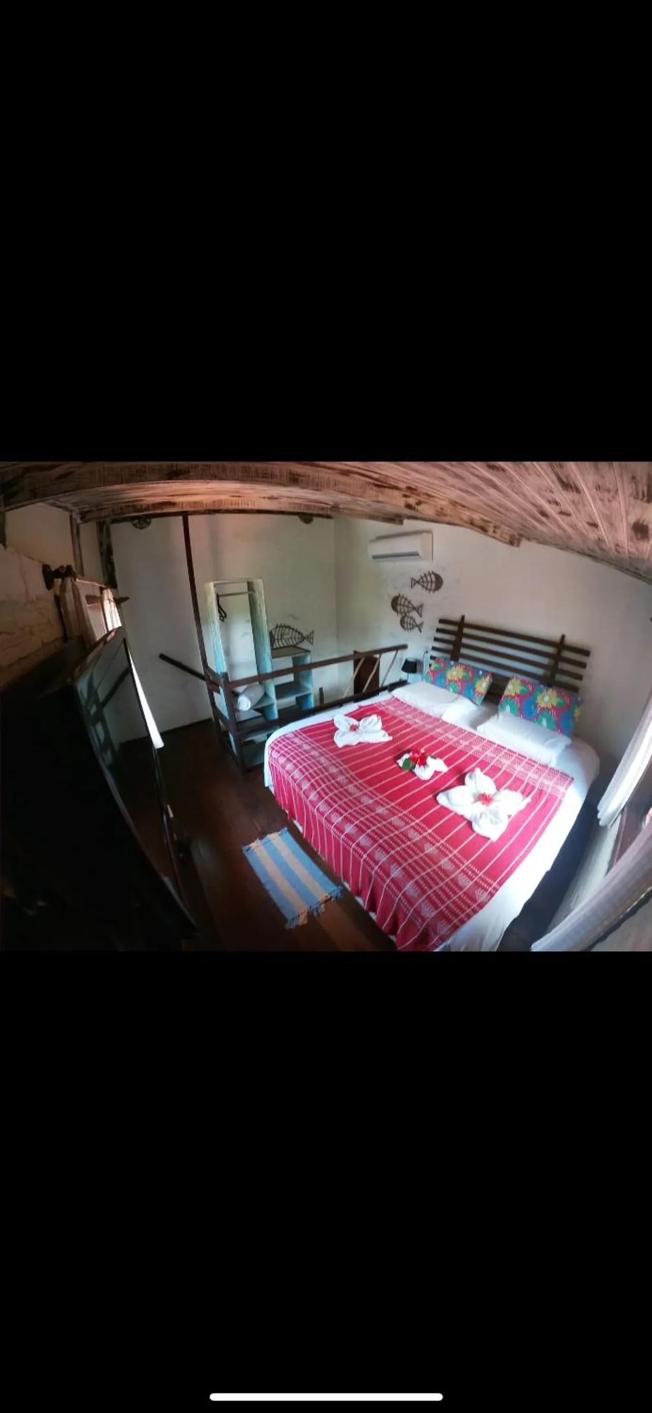 Bed in Pousada Ibirapuera