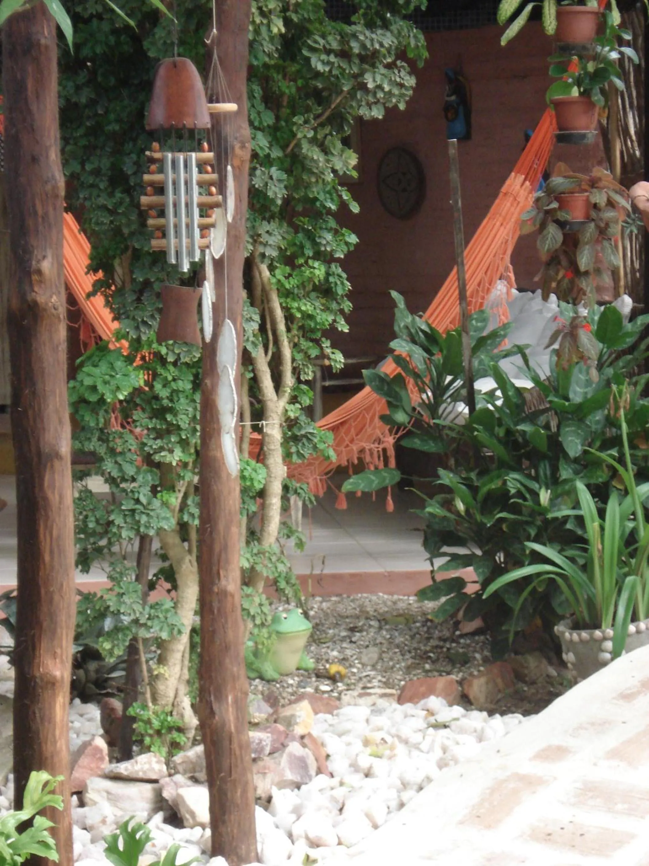 Decorative detail in Pousada Ibirapuera