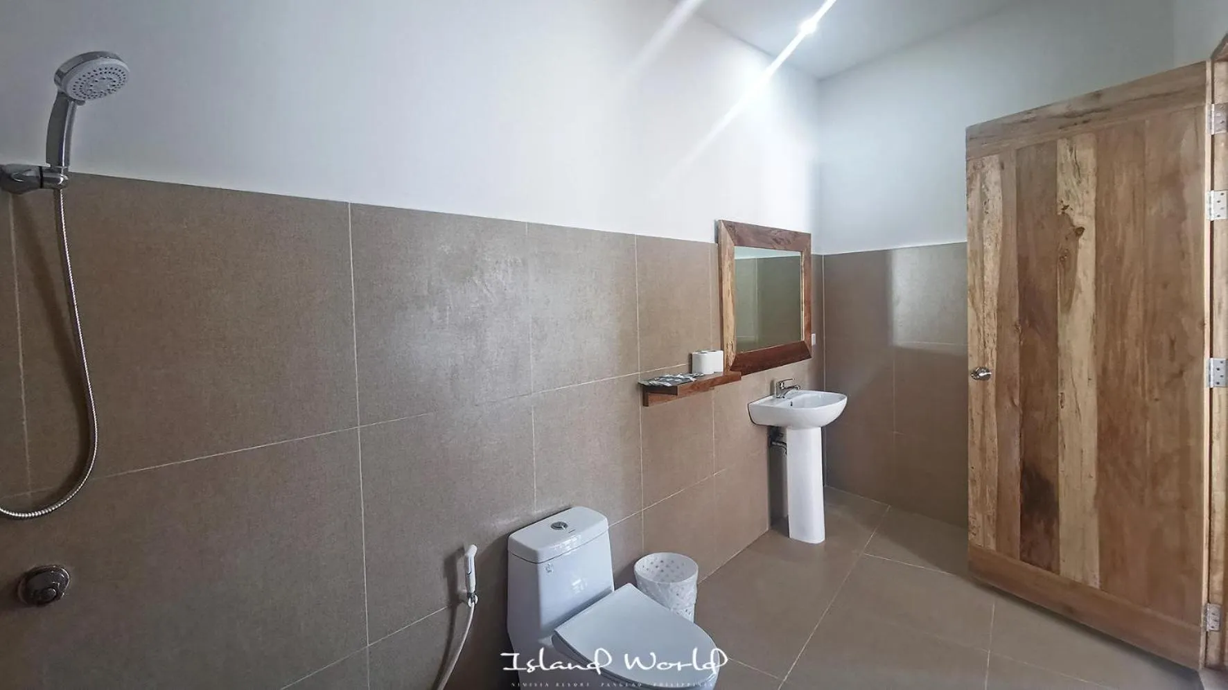 Bathroom in Island World Panglao