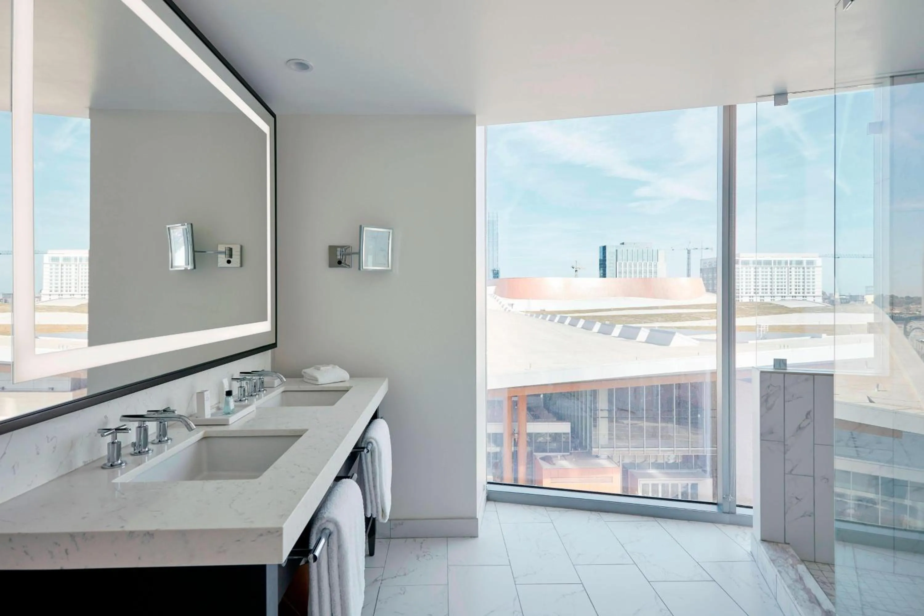 Bathroom in JW Marriott Nashville