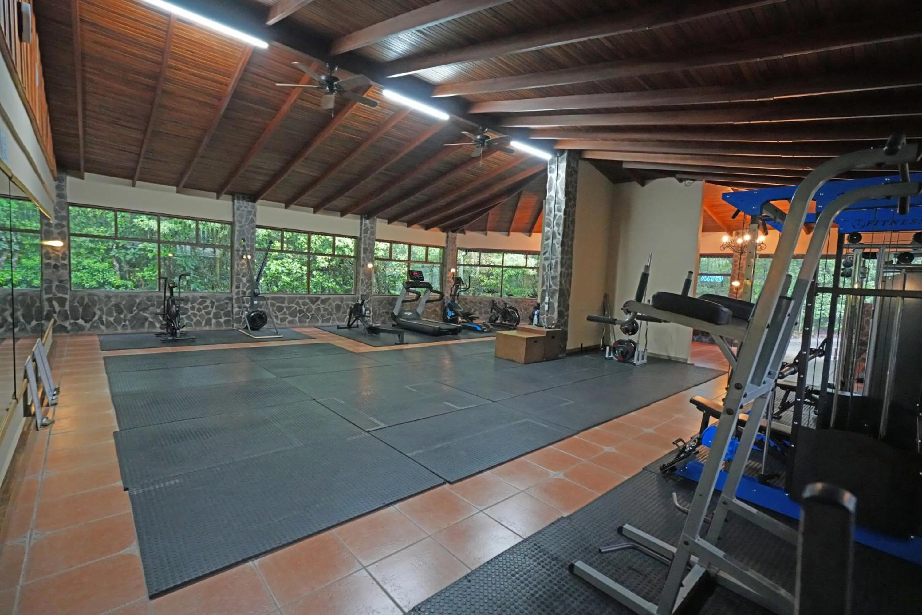 Fitness centre/facilities in El Establo Mountain Hotel