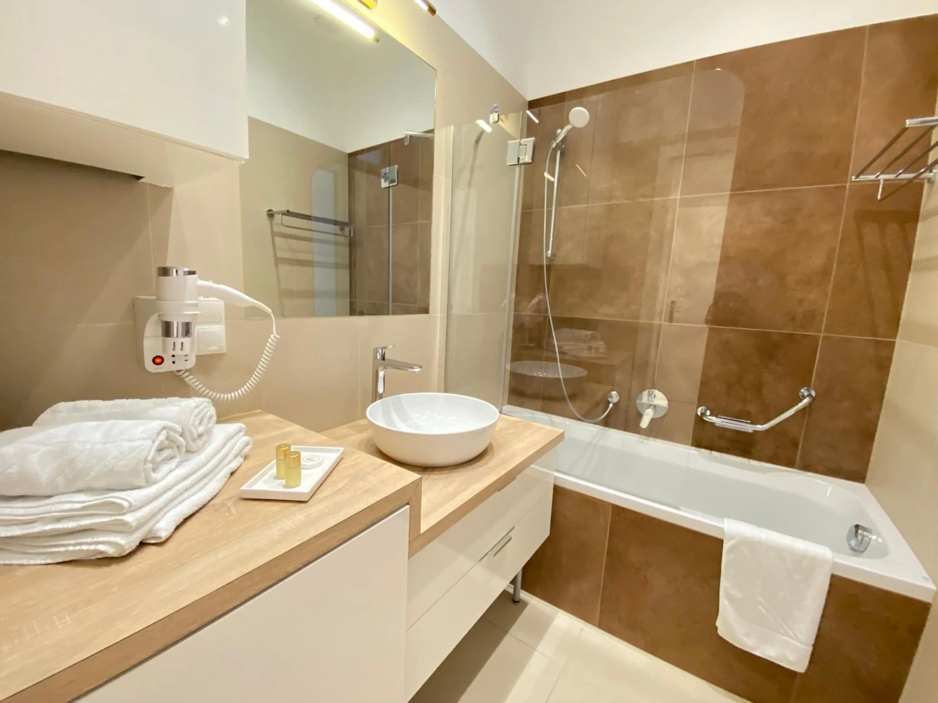 Bathroom in Steiner Residences Vienna Taborstrasse