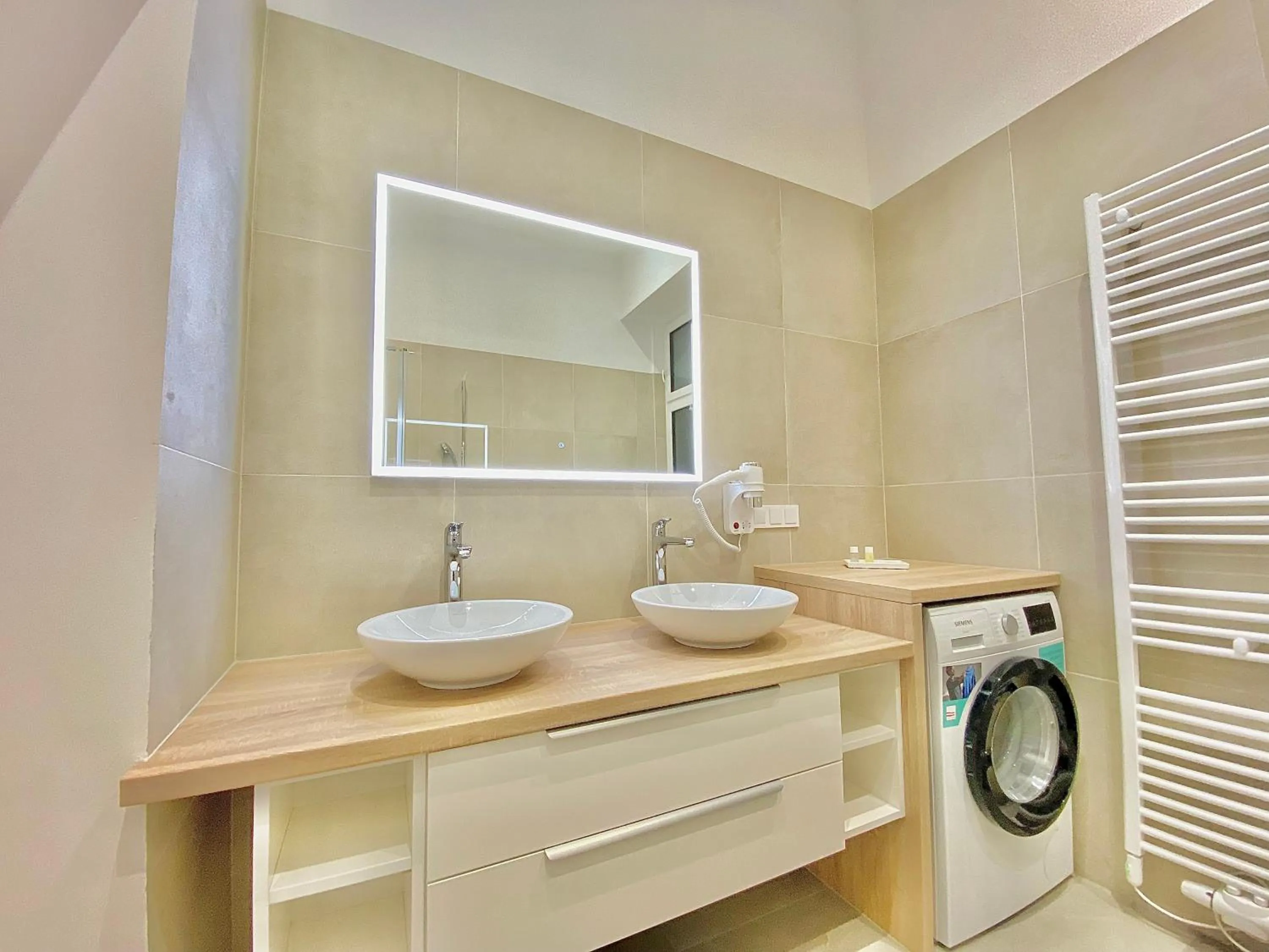 Bathroom in Steiner Residences Vienna Taborstrasse