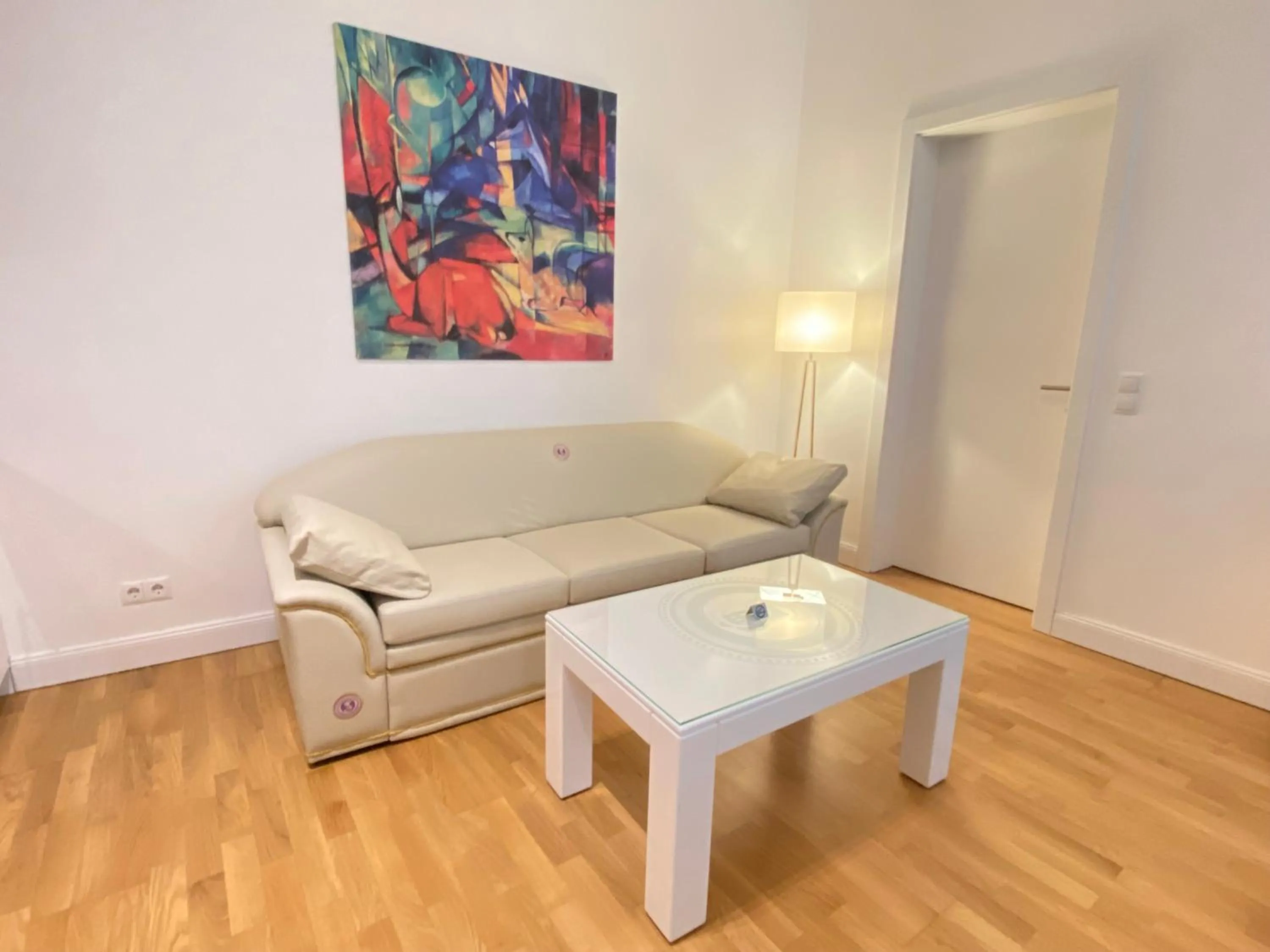 Living room in Steiner Residences Vienna Taborstrasse