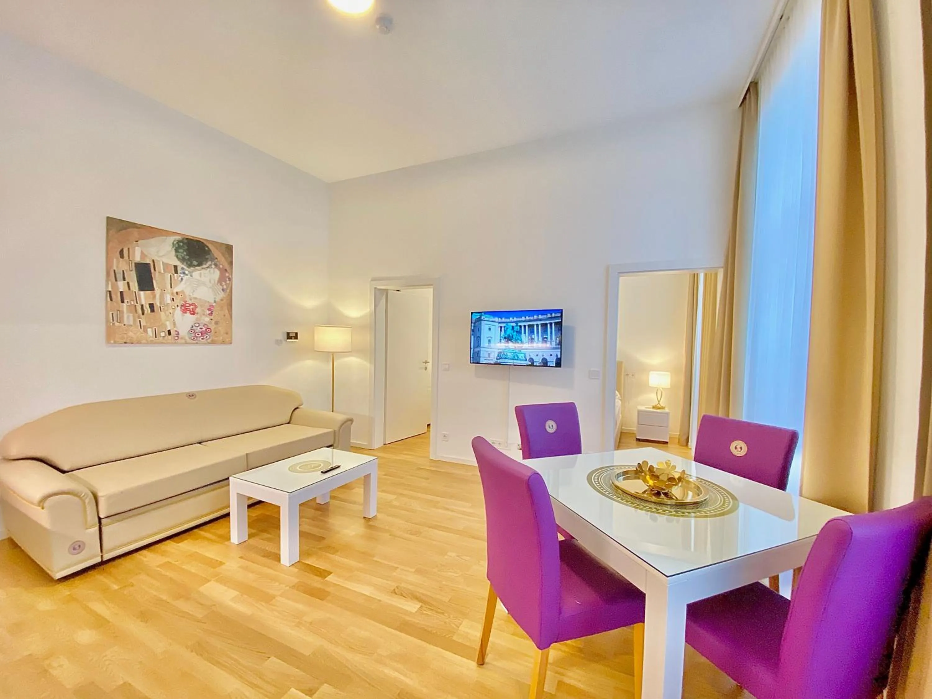 TV and multimedia in Steiner Residences Vienna Taborstrasse