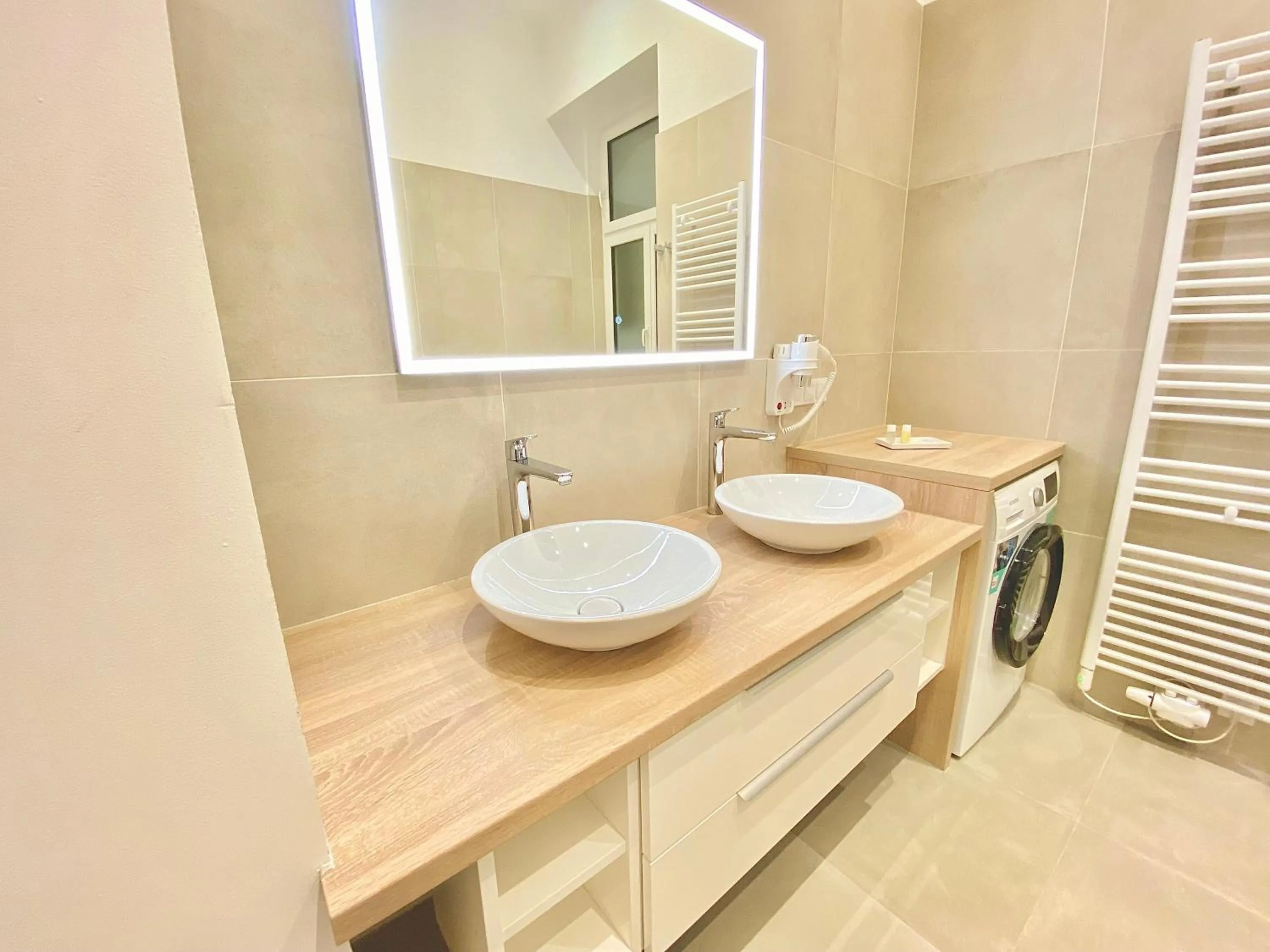 Bathroom in Steiner Residences Vienna Taborstrasse