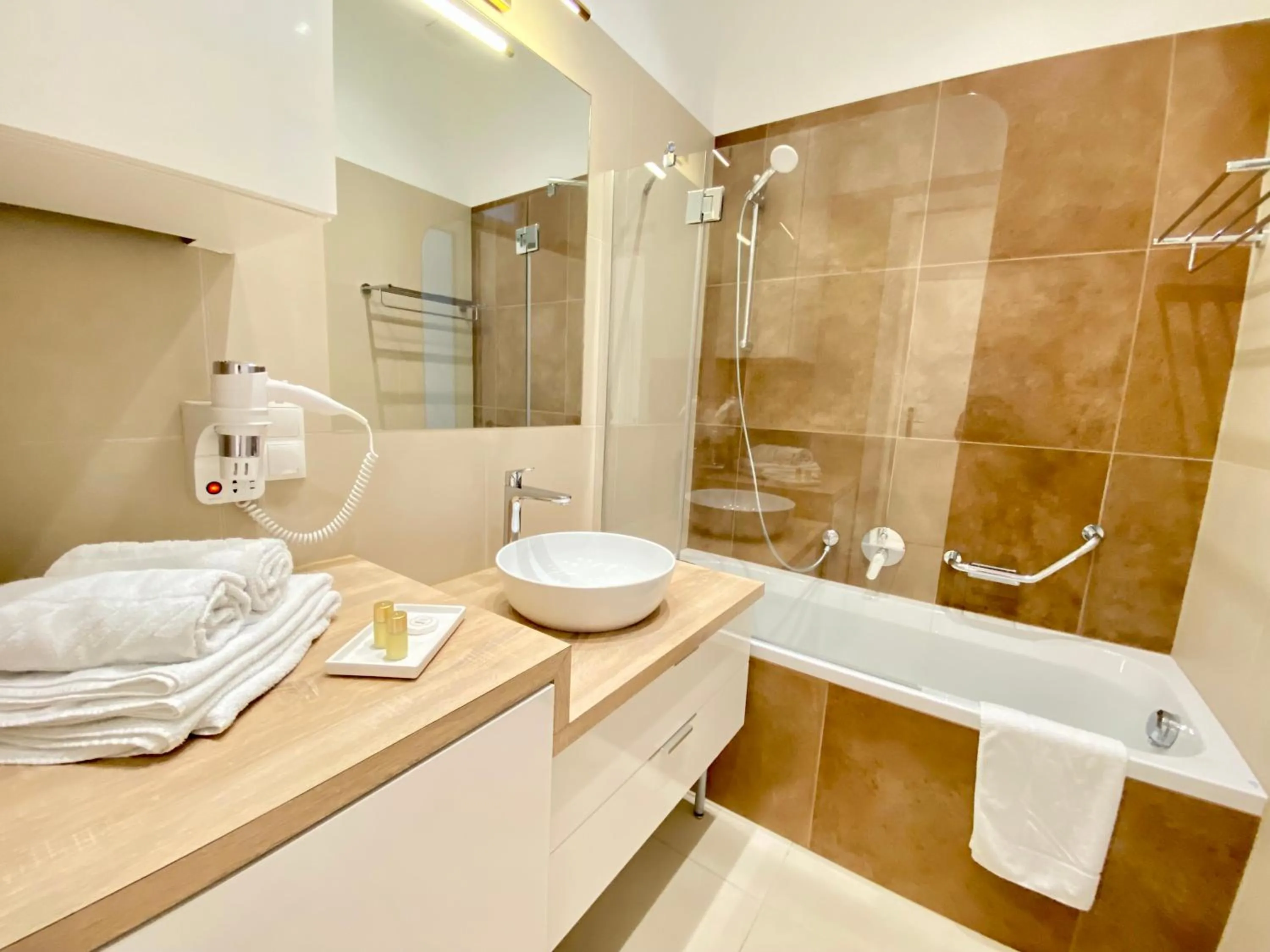 Bathroom in Steiner Residences Vienna Taborstrasse