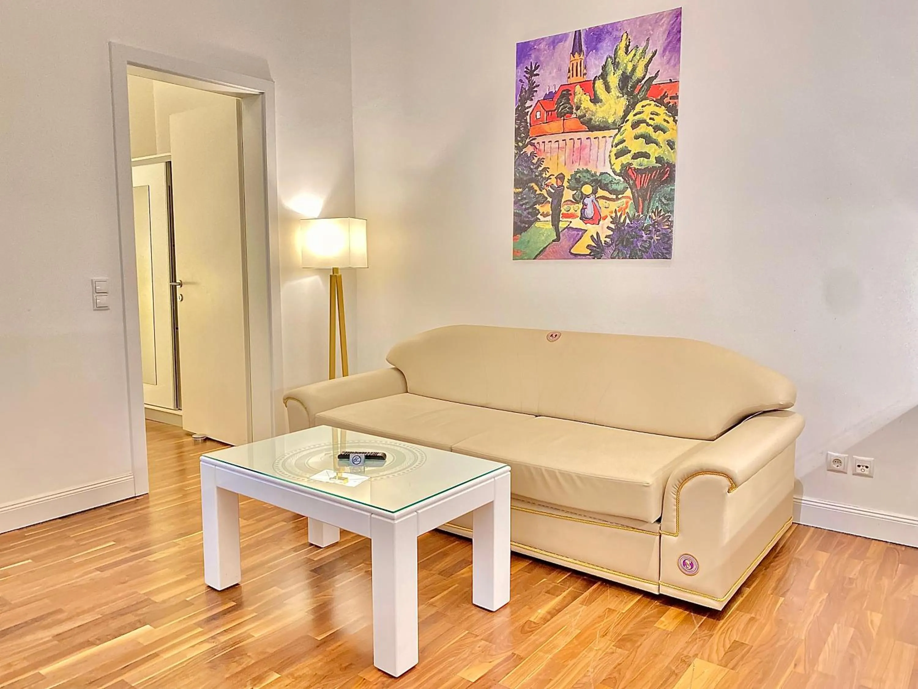 Seating area in Steiner Residences Vienna Taborstrasse