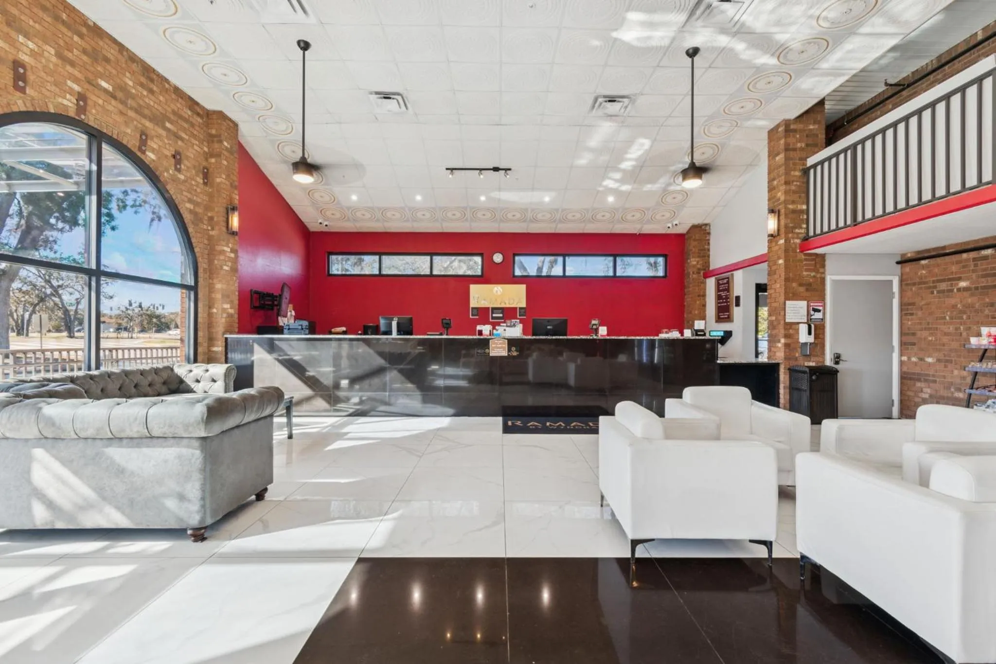 Lobby or reception in Ramada by Wyndham Temple Terrace/Tampa North