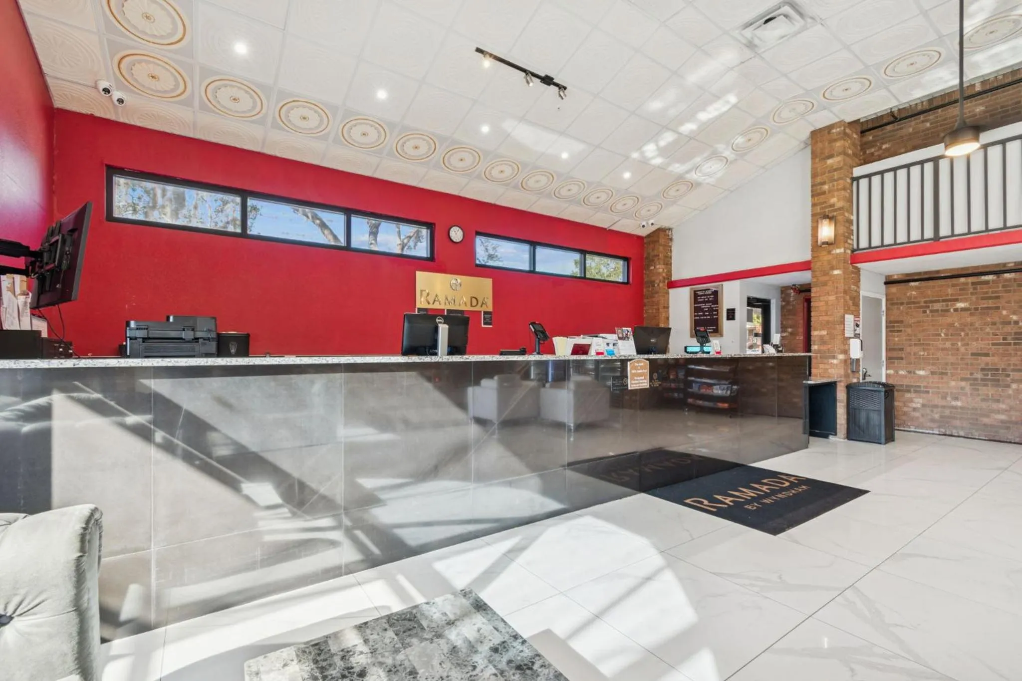 Lobby or reception in Ramada by Wyndham Temple Terrace/Tampa North