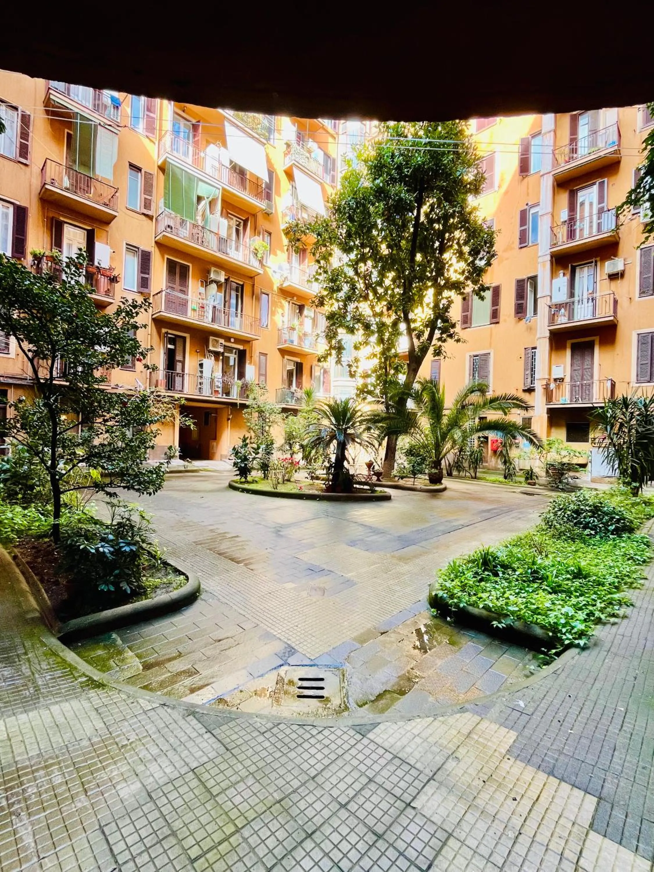 Garden view in ImeraRooms