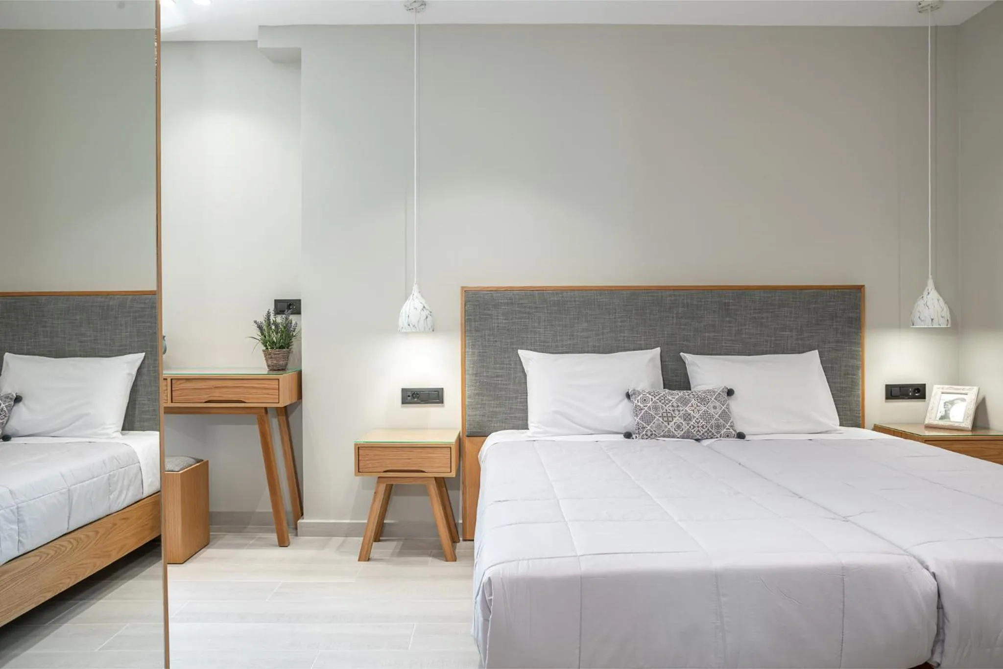 Bed in Alektor Luxury Apartments