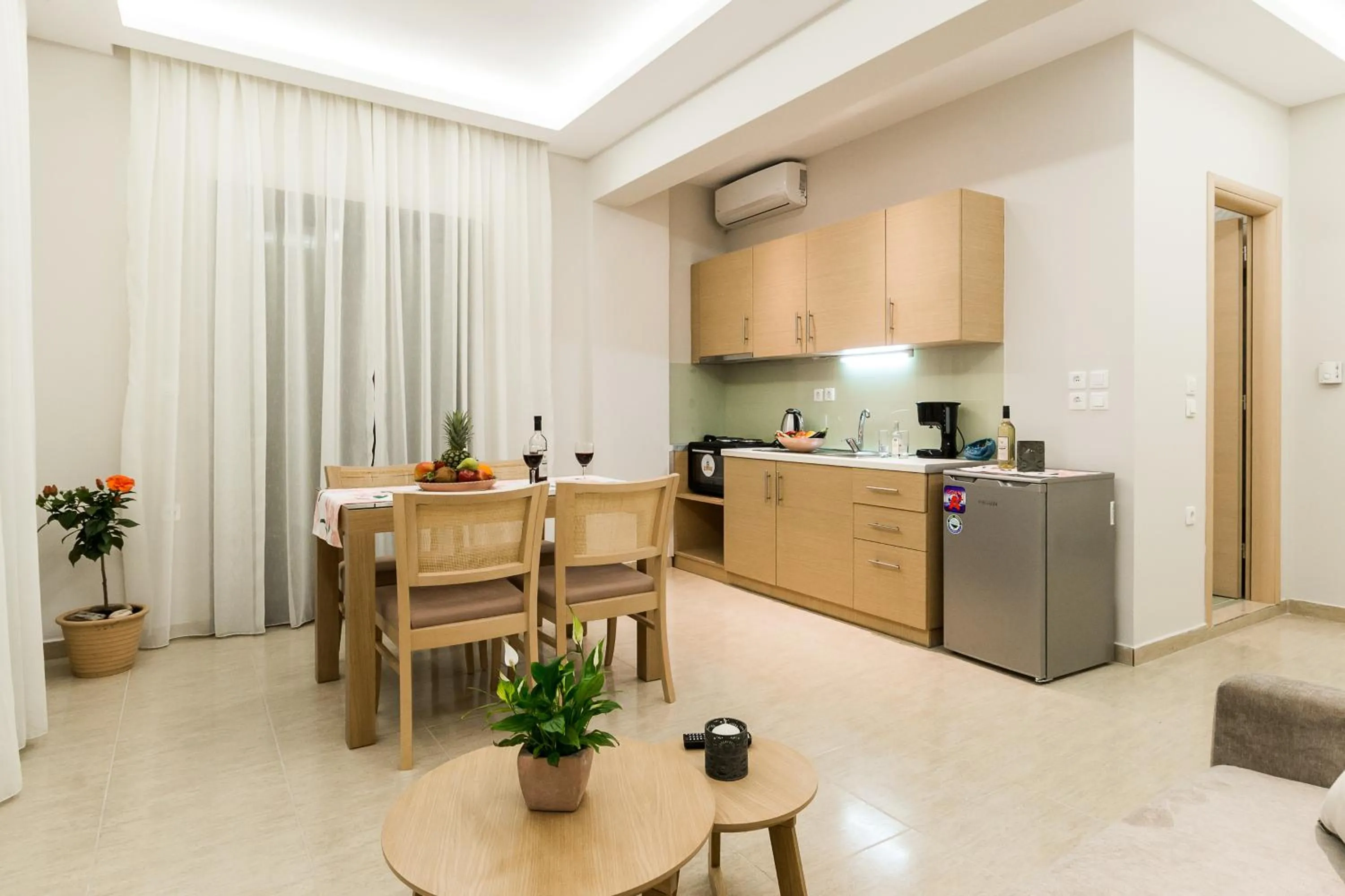 Kitchen or kitchenette in Alektor Luxury Apartments