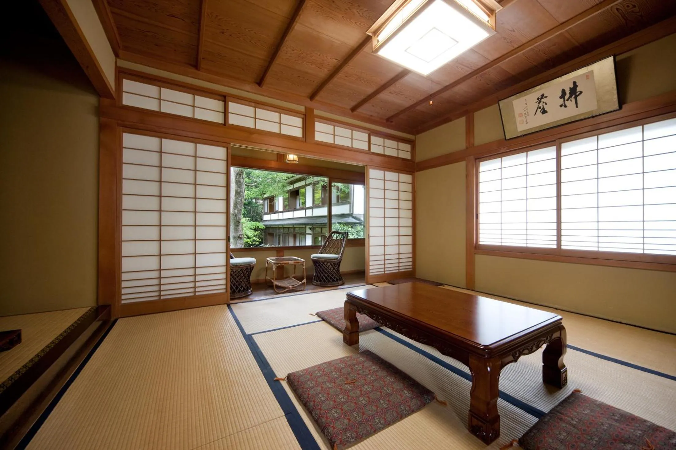 Photo of the whole room in Koyasan Shukubo Ekoin