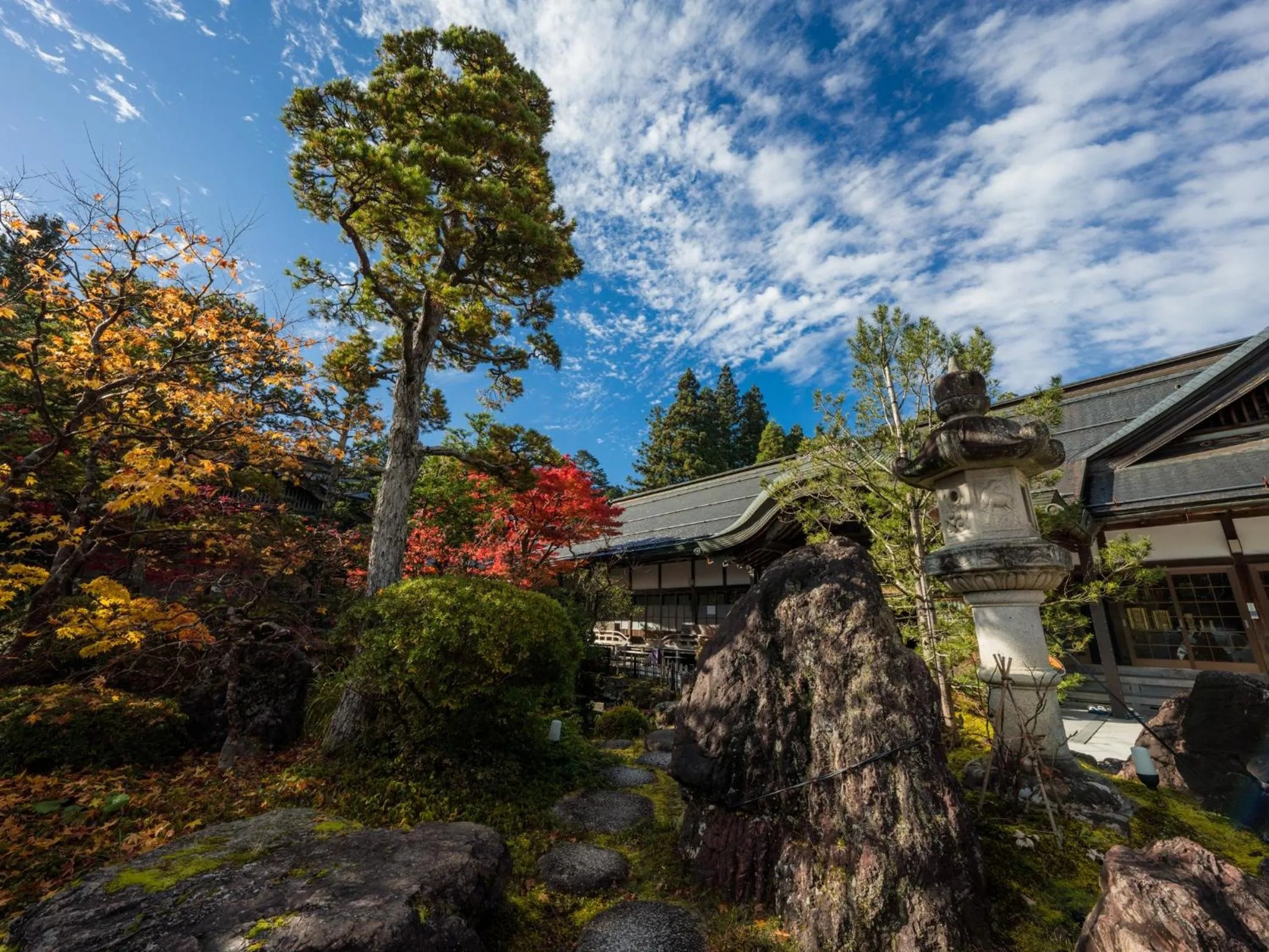 Property building in Koyasan Shukubo Ekoin