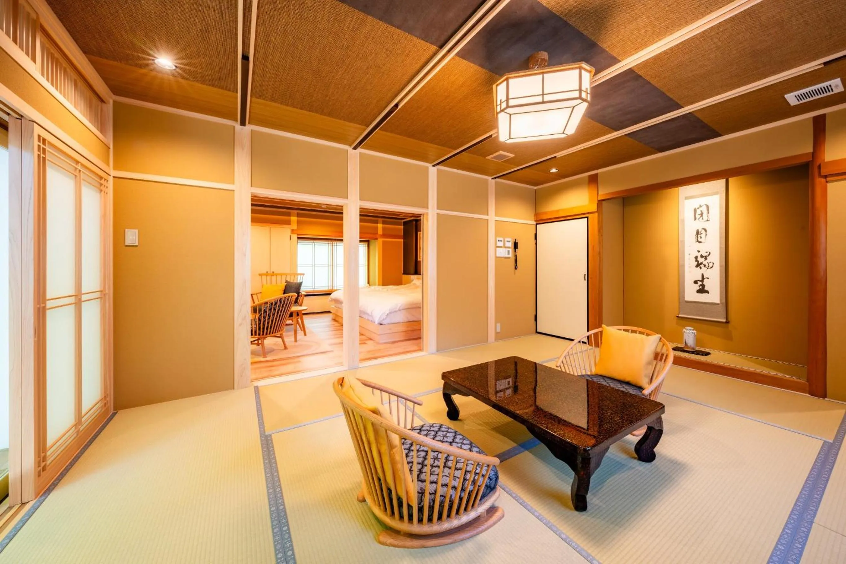 Photo of the whole room in Koyasan Shukubo Ekoin