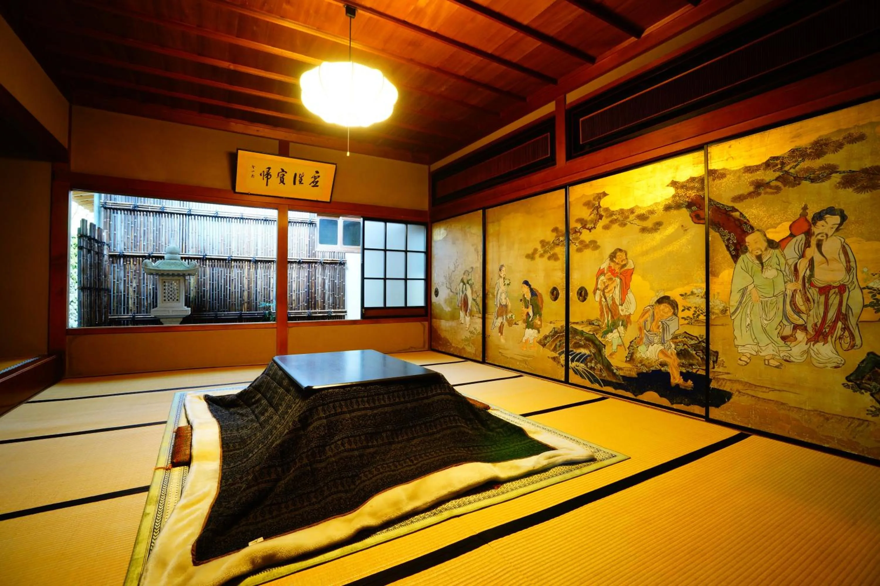 Photo of the whole room, Bed in Koyasan Shukubo Ekoin