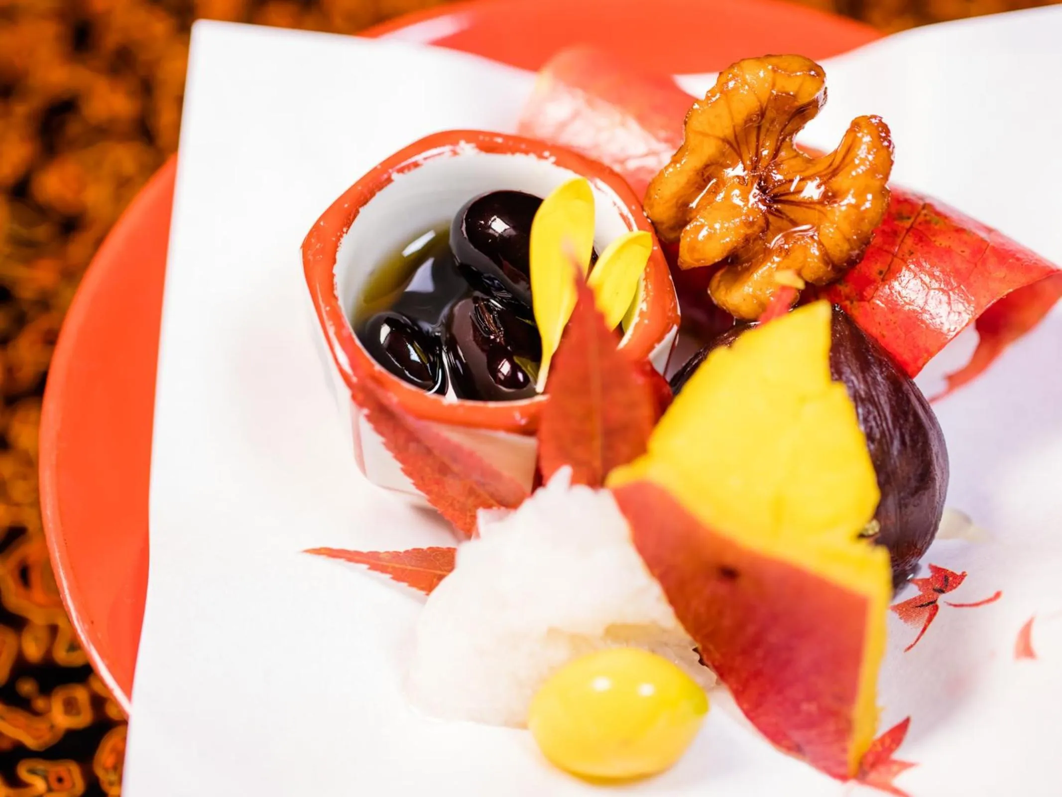 Food close-up in Koyasan Shukubo Ekoin