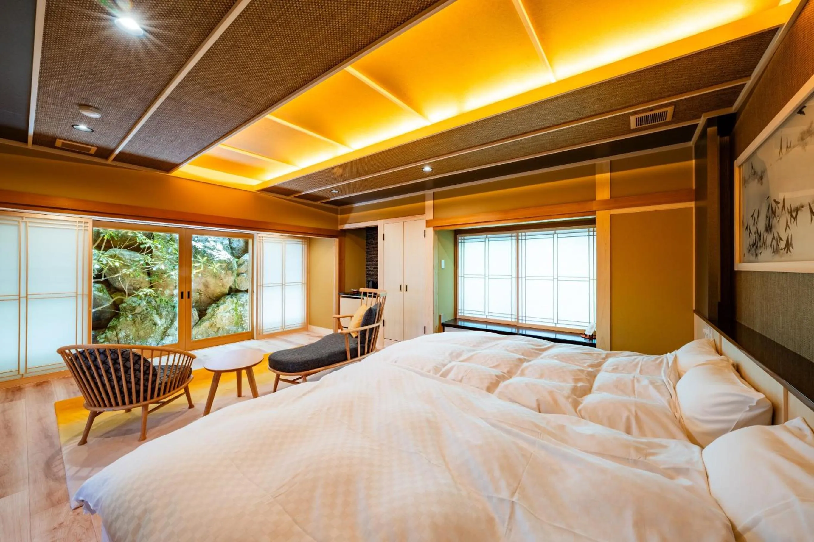 Bedroom, Bed in Koyasan Shukubo Ekoin