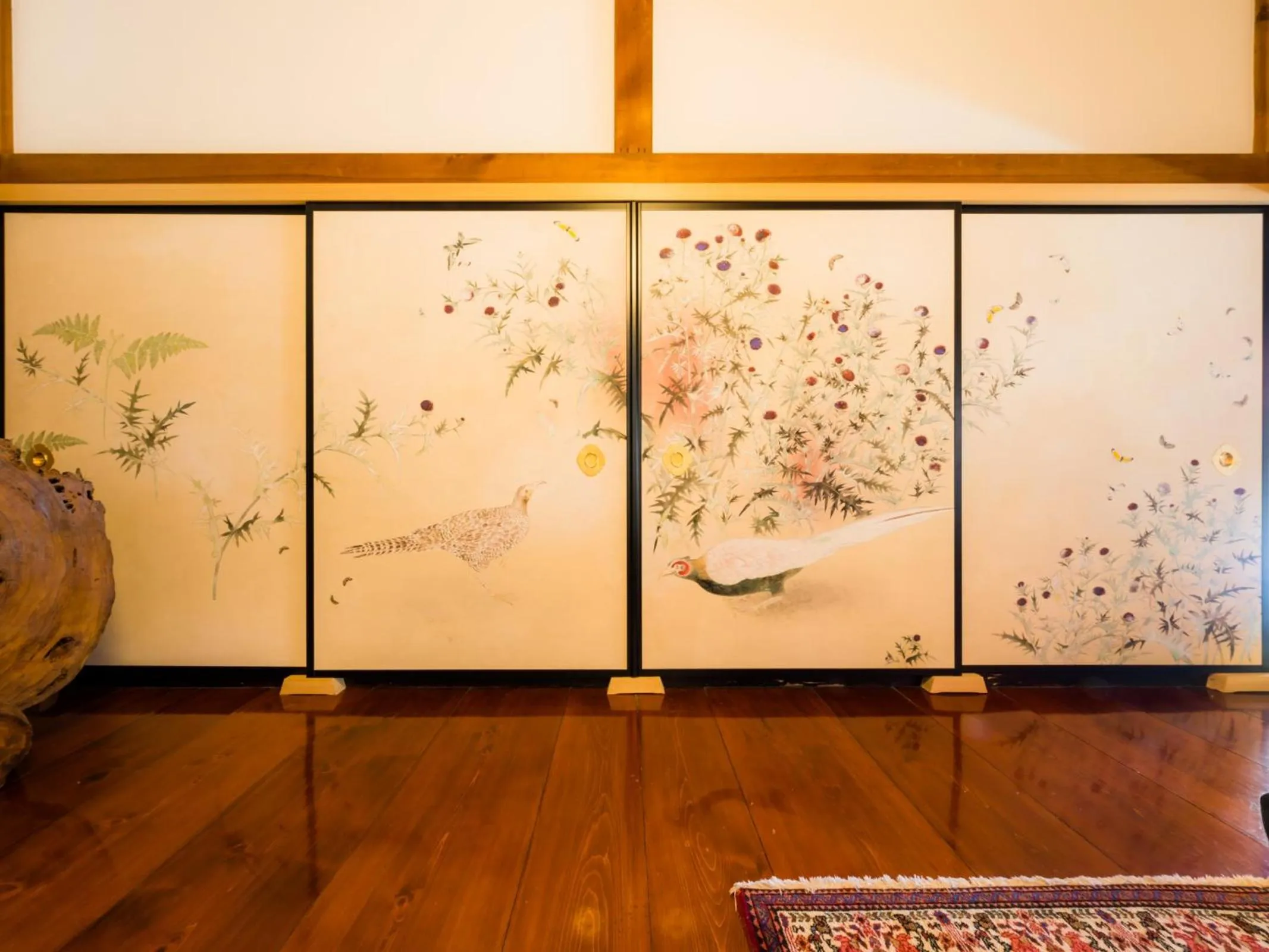 Decorative detail in Koyasan Shukubo Ekoin