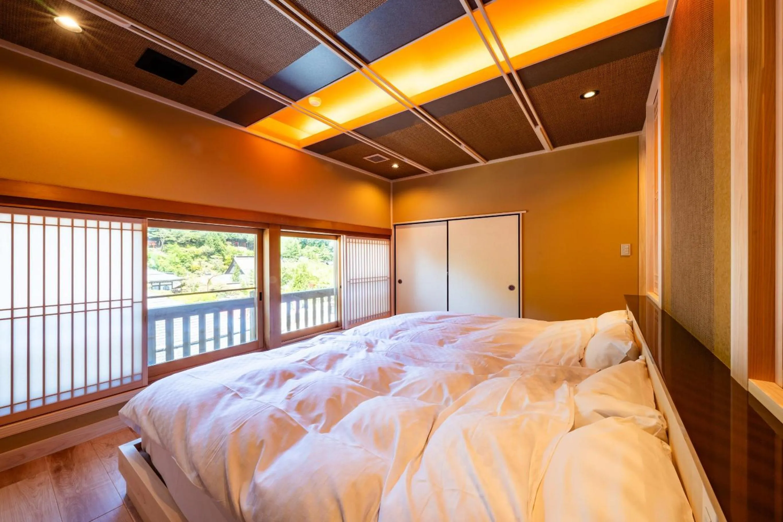 Bedroom, Bed in Koyasan Shukubo Ekoin