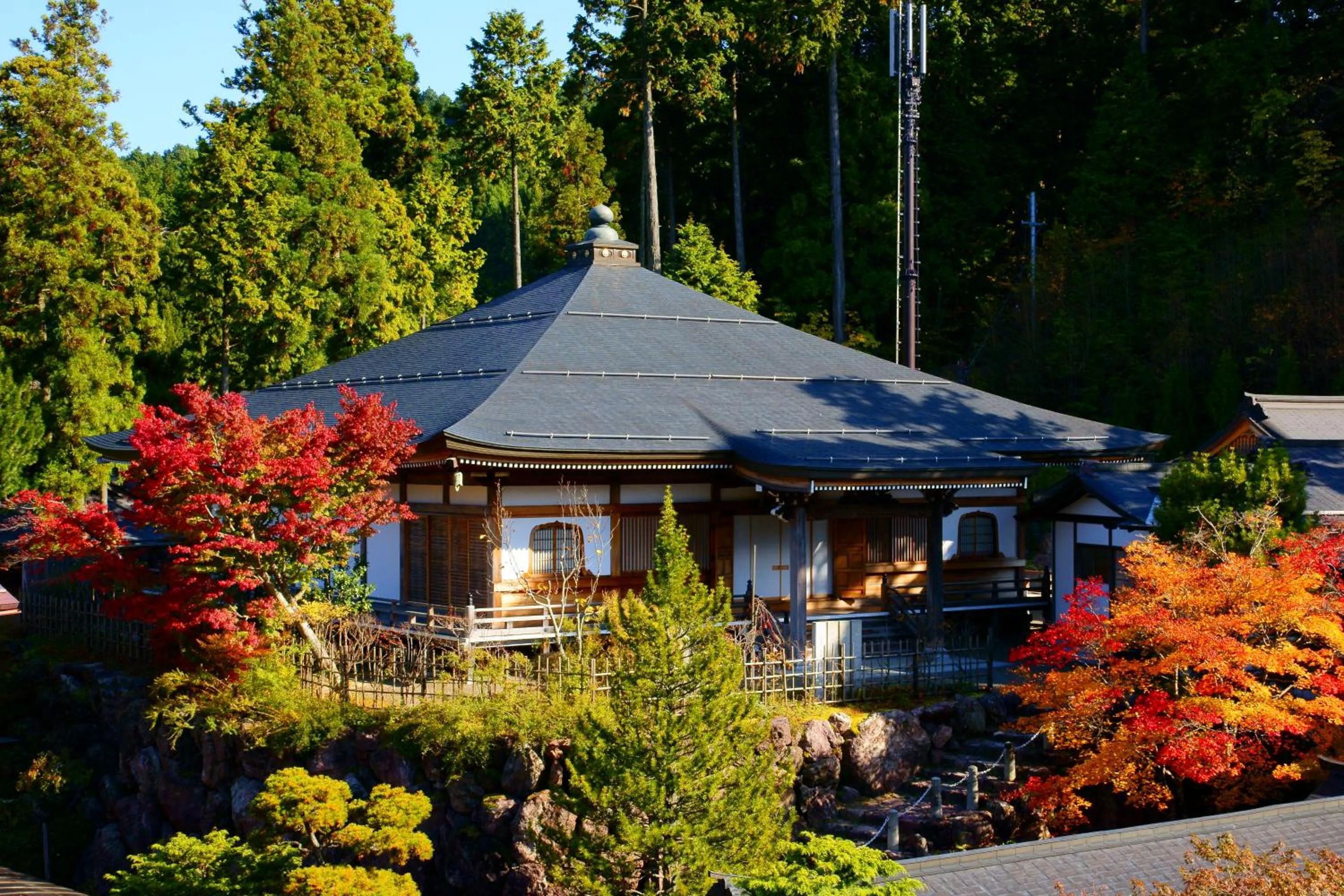 Property building in Koyasan Shukubo Ekoin