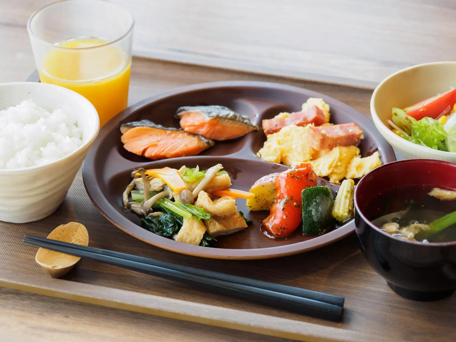 Breakfast in Kusatsu Daiichi Hotel