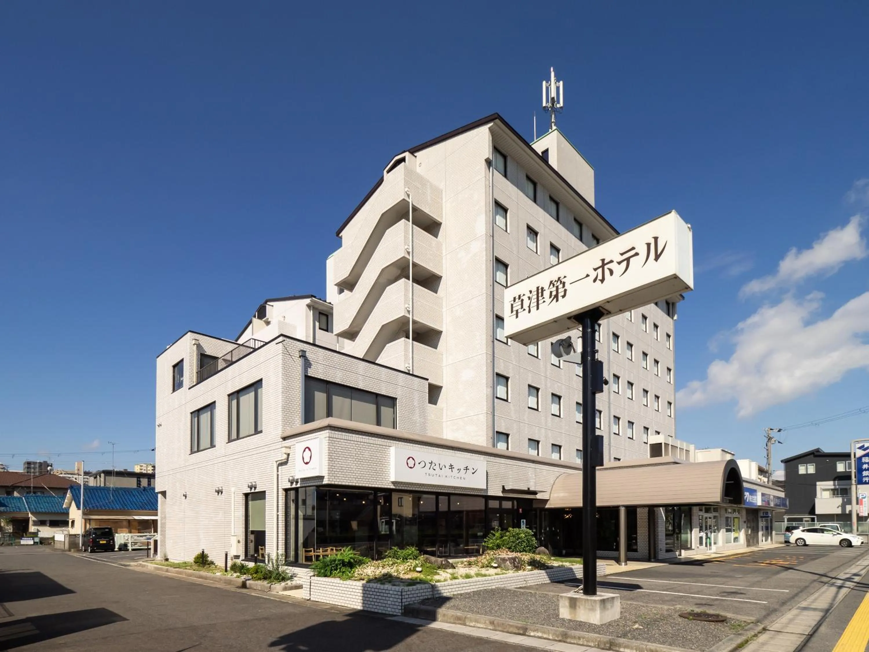 Property building in Kusatsu Daiichi Hotel