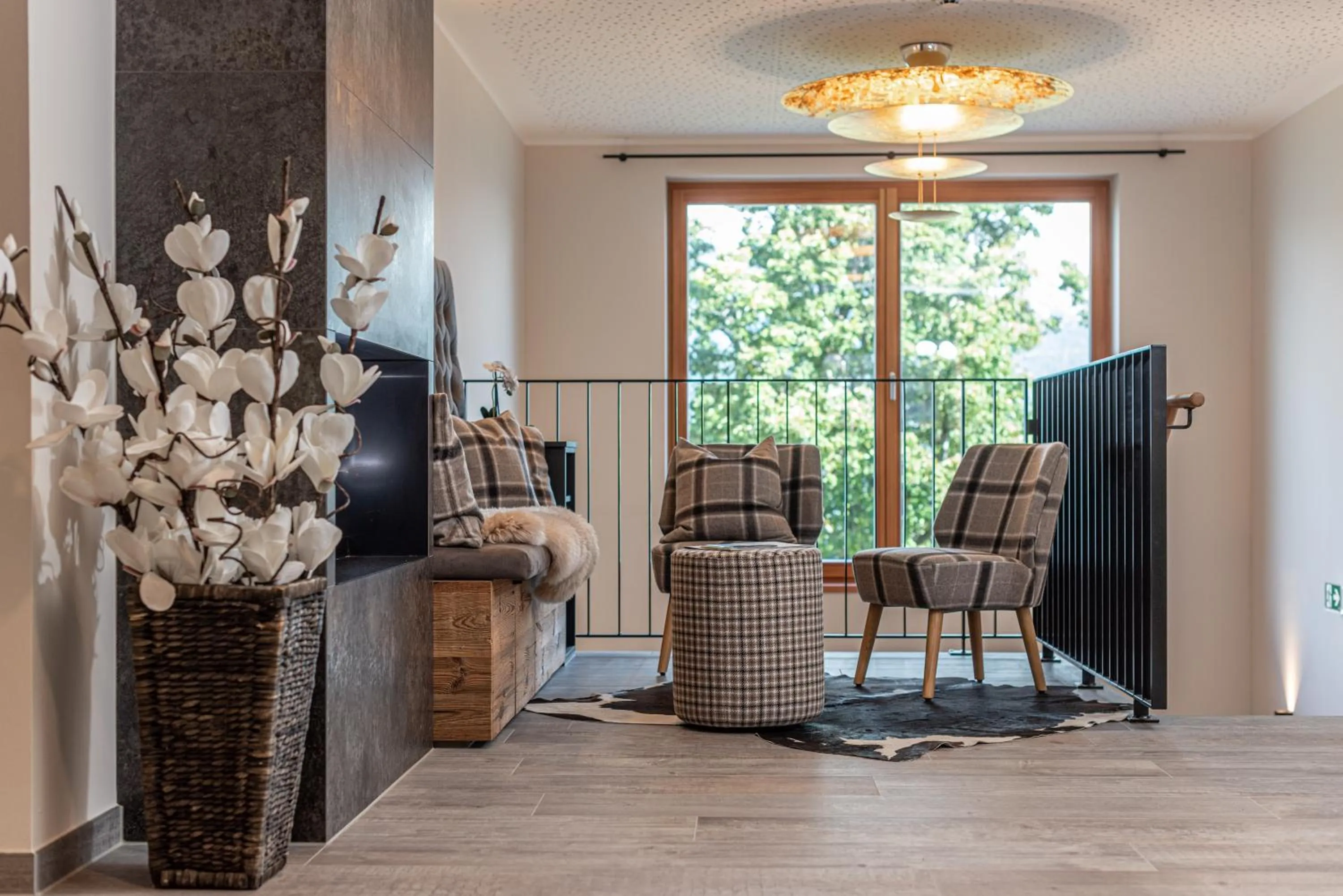 Lobby or reception in Skylodge Alpine Homes