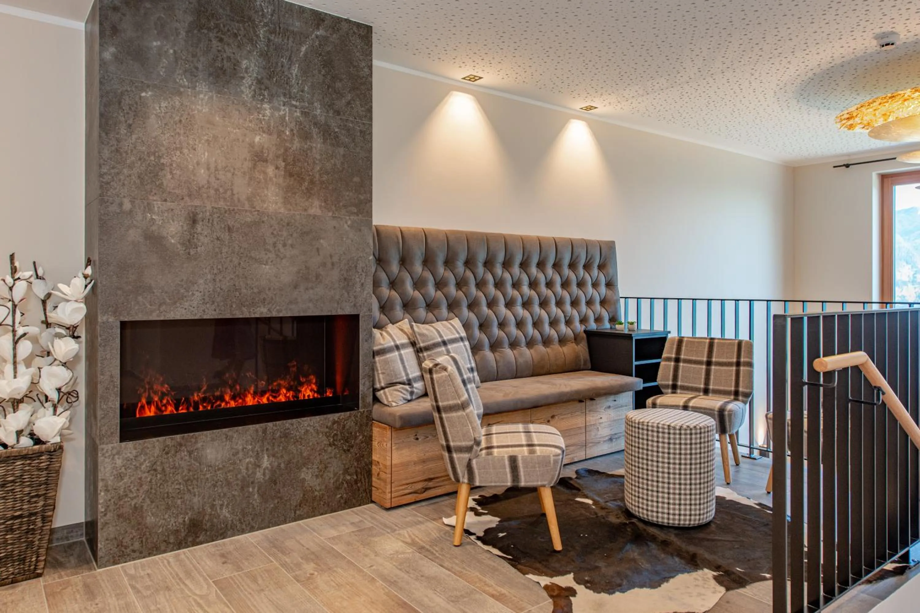 Lobby or reception in Skylodge Alpine Homes