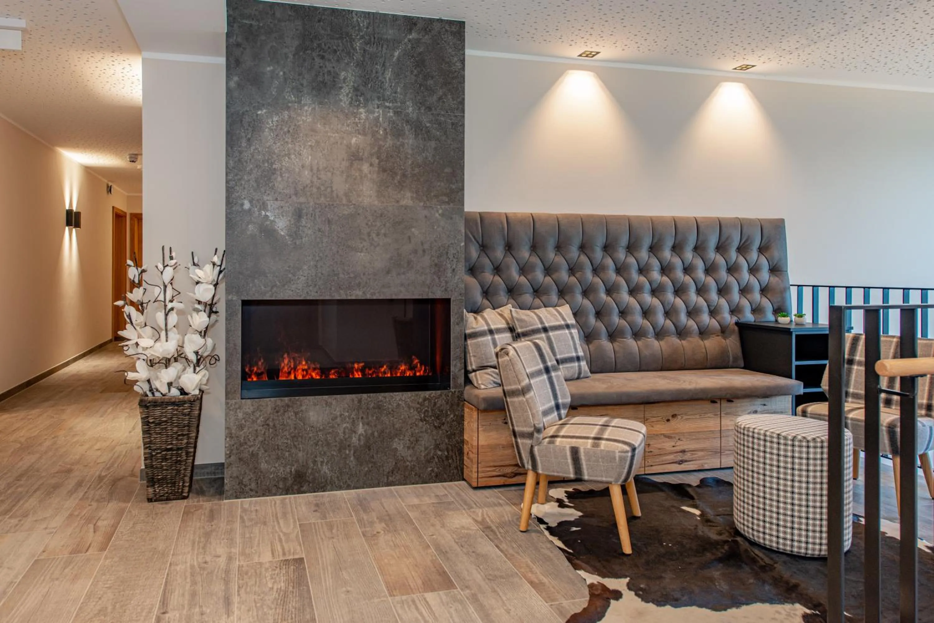 Lobby or reception in Skylodge Alpine Homes