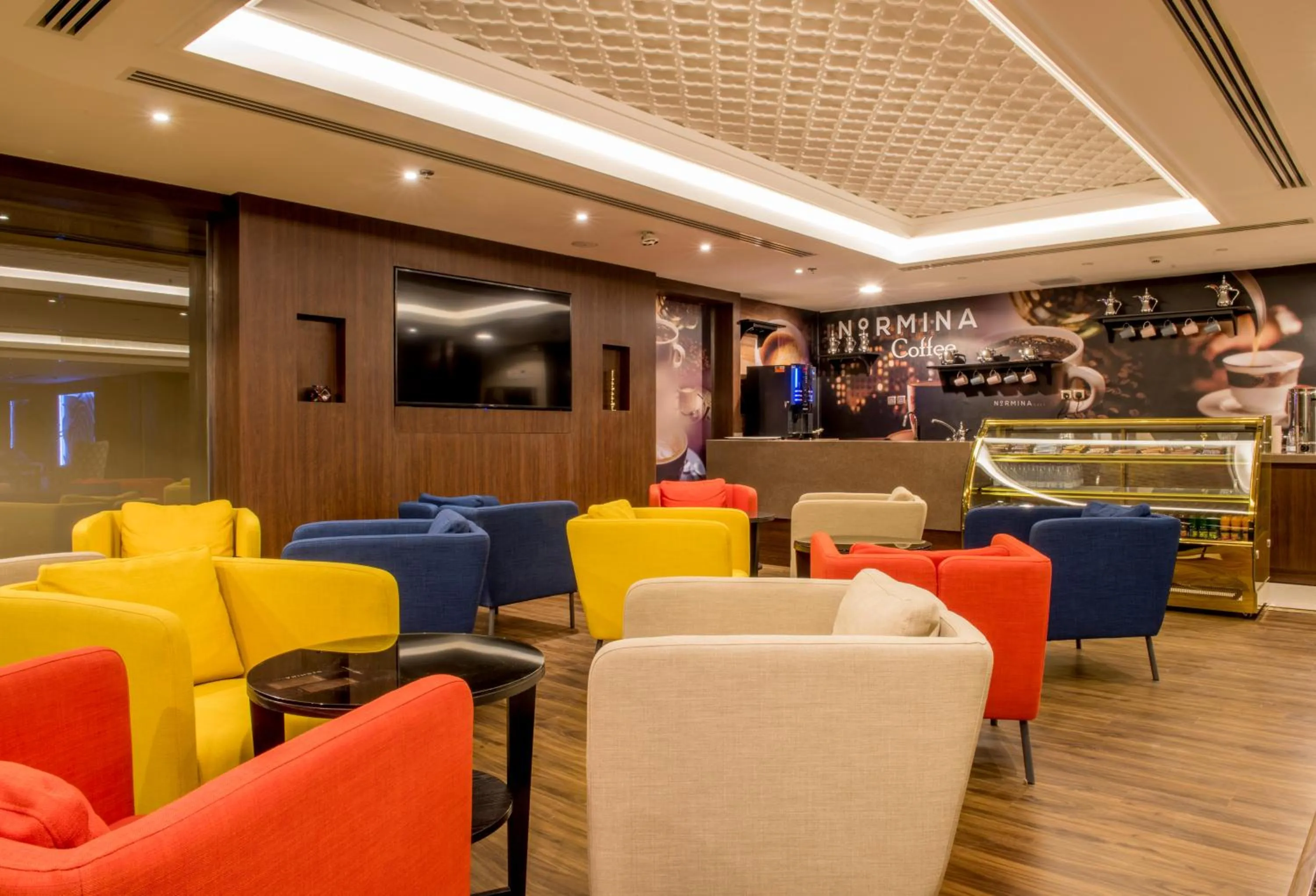 Restaurant/places to eat in نورمينا الشرق للشقق المخدومة