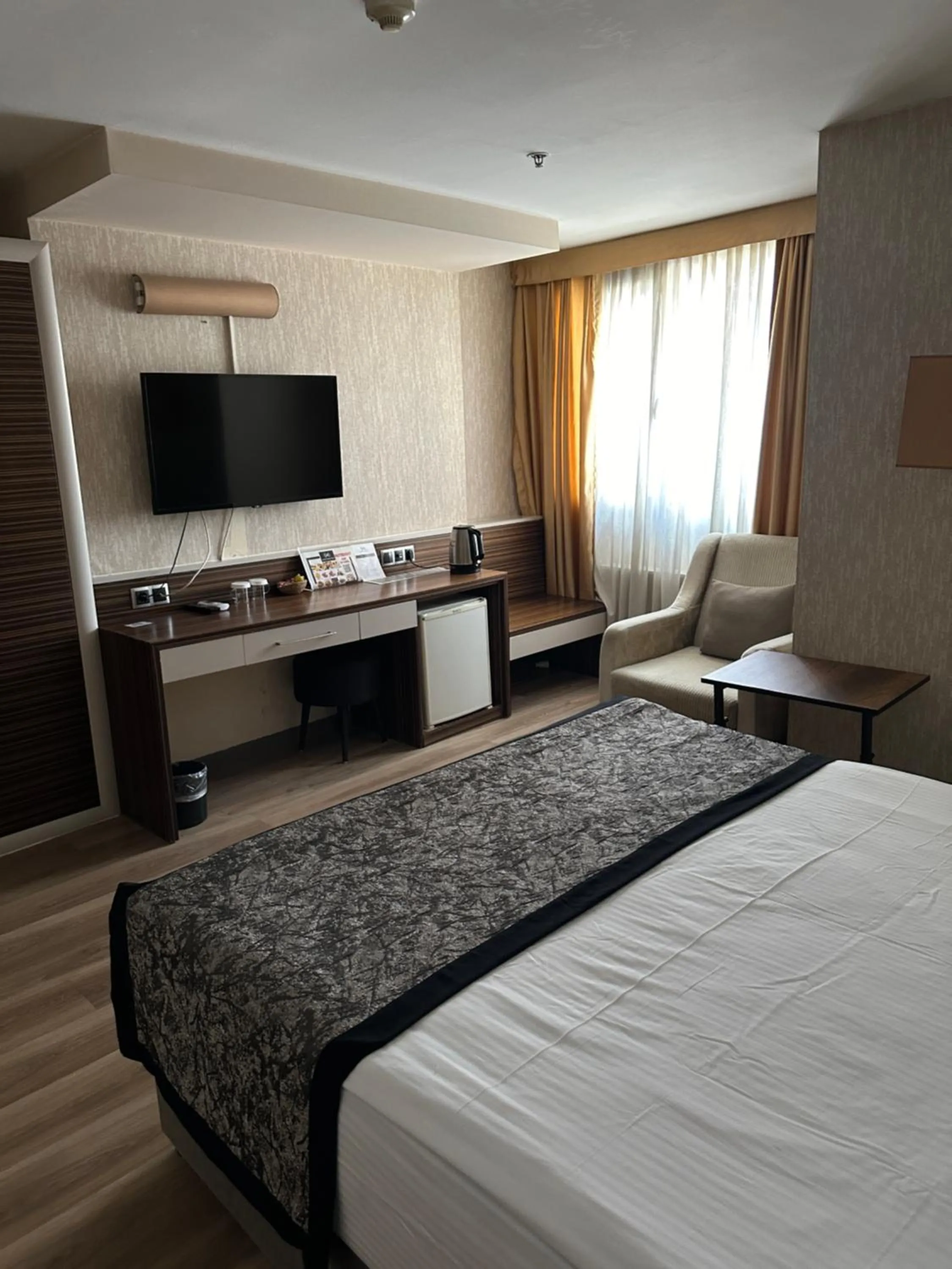 Bed in Grand Denizli Hotel