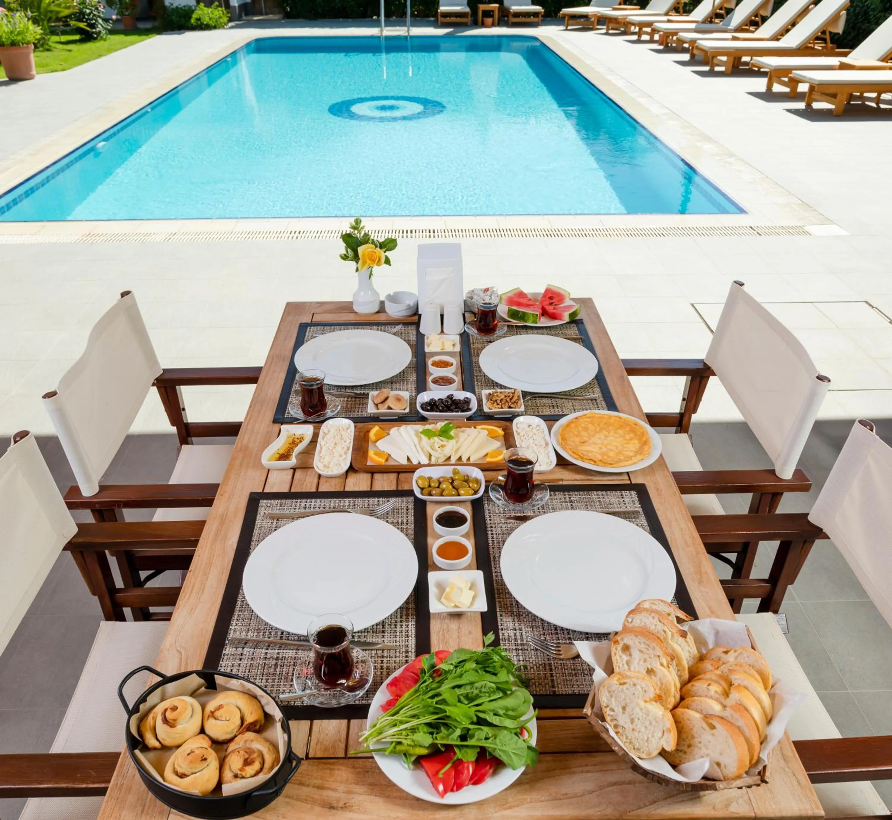 Breakfast in Kerem Apart Hotel