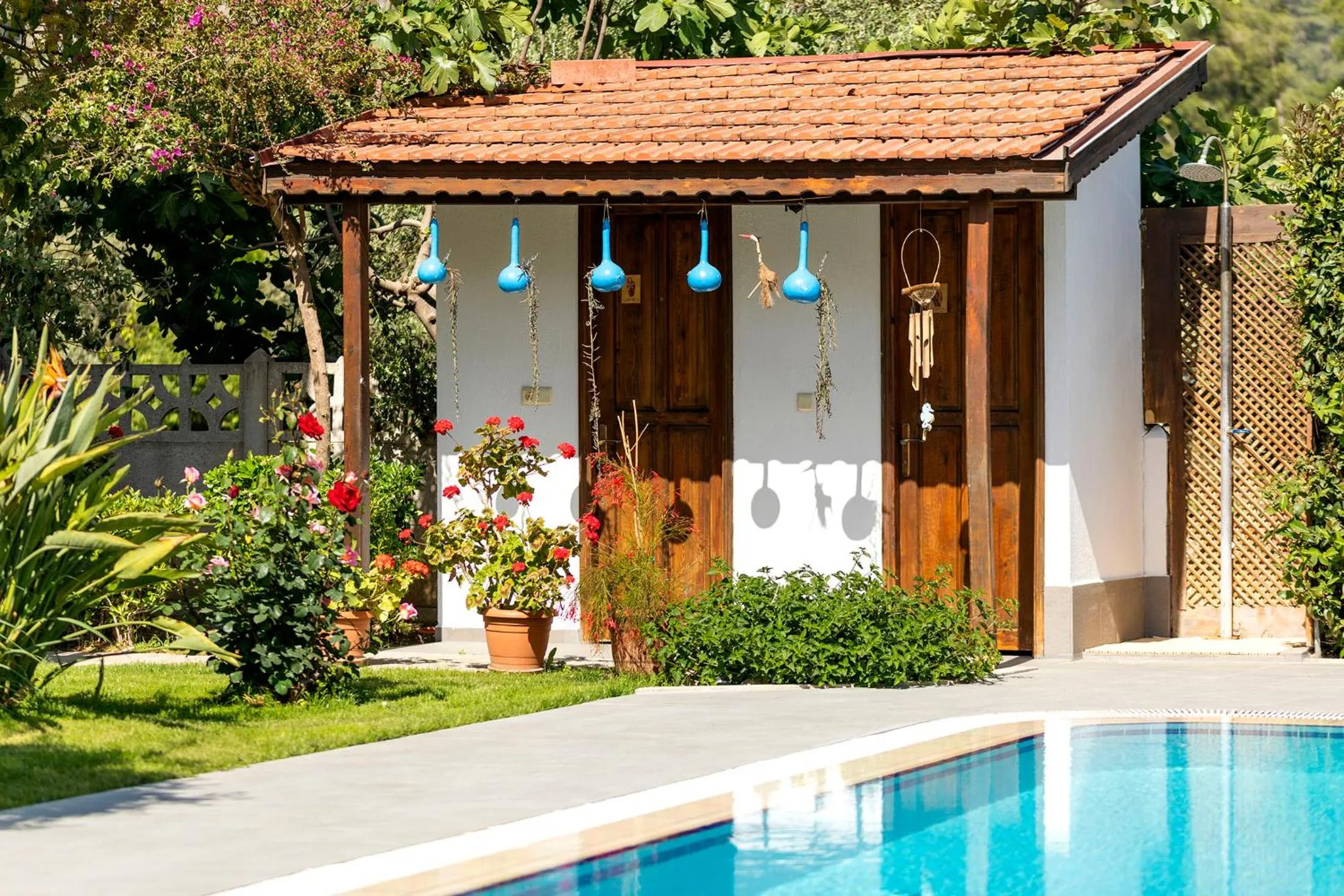 Garden in Kerem Apart Hotel