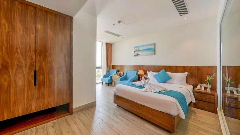 Bedroom, Bed in Greenery Hotel