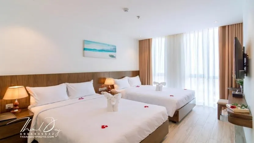 View (from property/room), Bed in Greenery Hotel