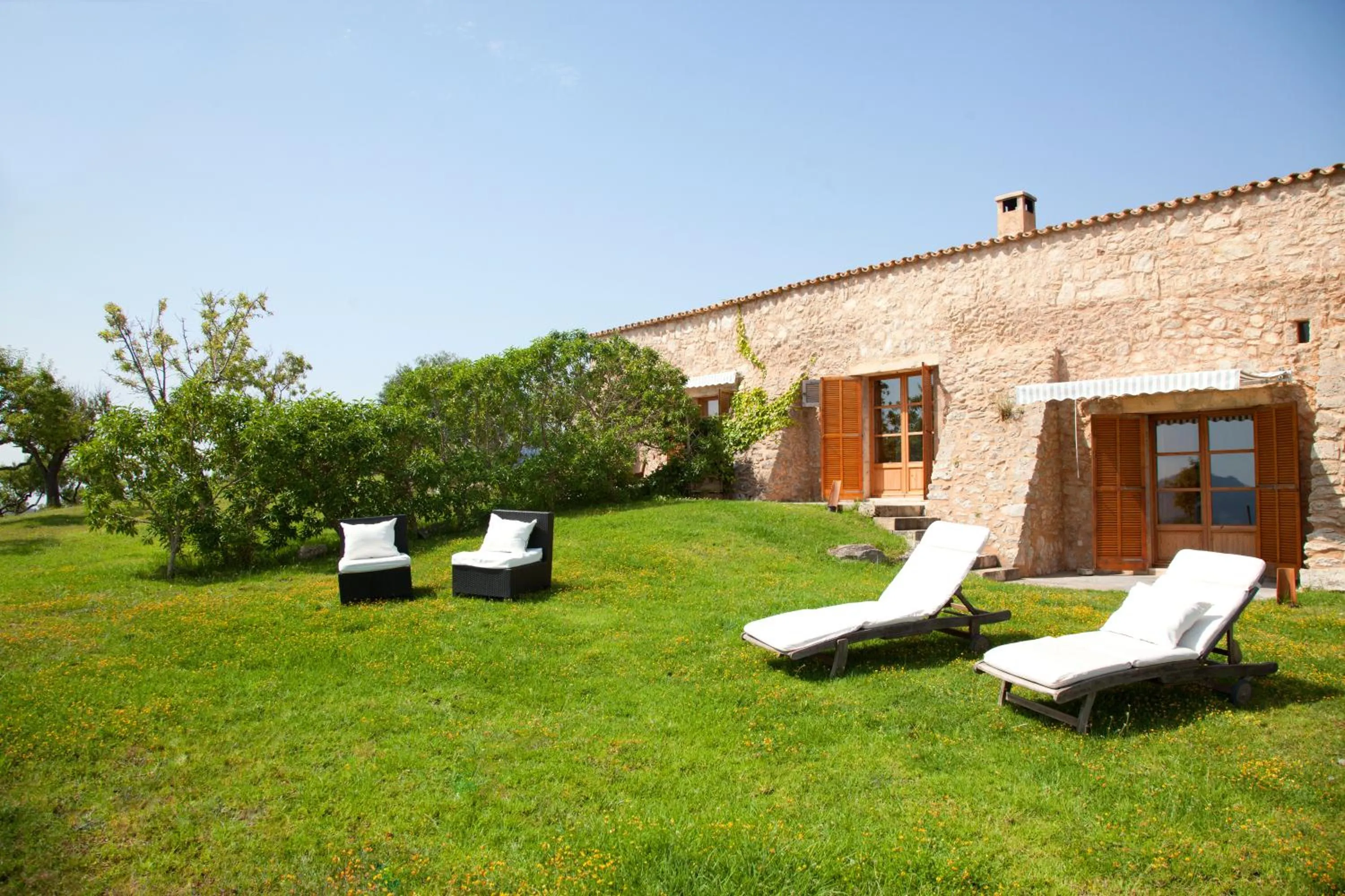 Garden in Agroturismo Ses Cases de Fetget