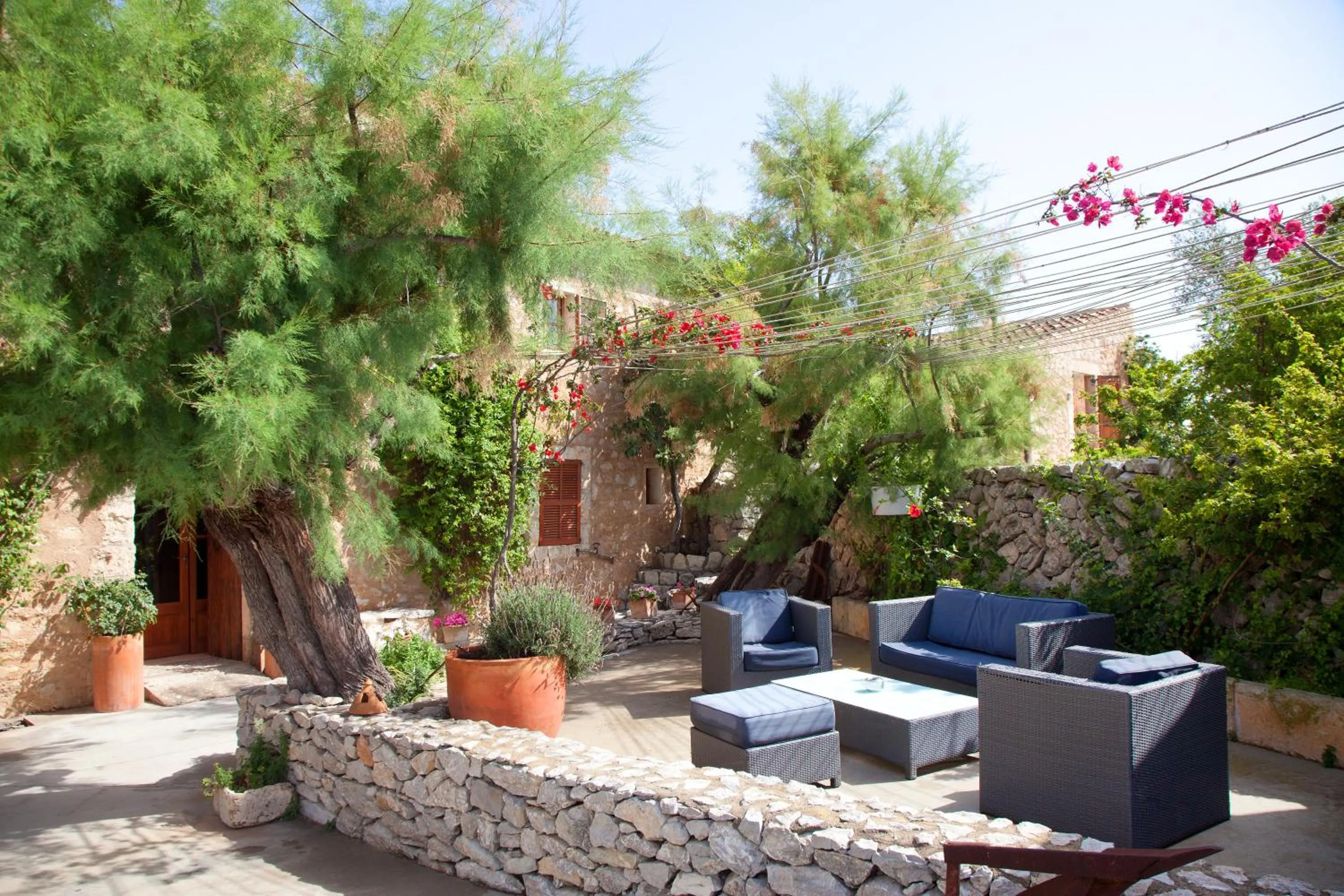 Balcony/Terrace in Agroturismo Ses Cases de Fetget