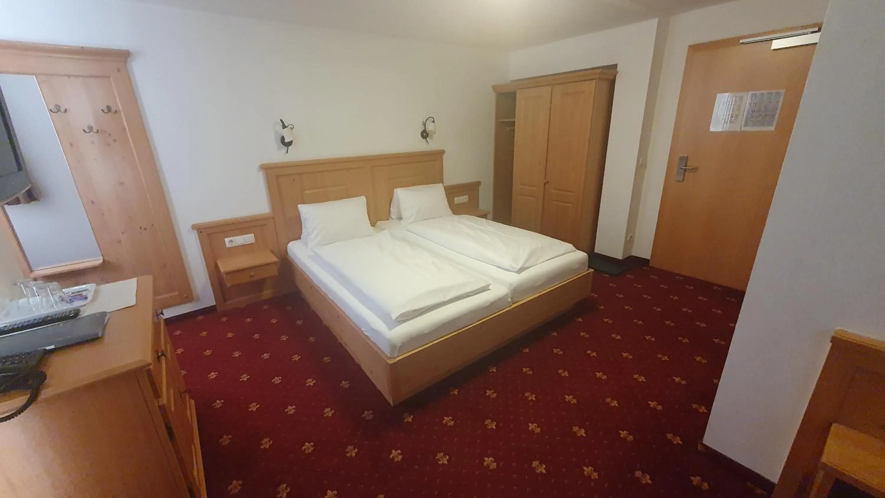 Bedroom, Bed in Hotel Garni Dorfblick