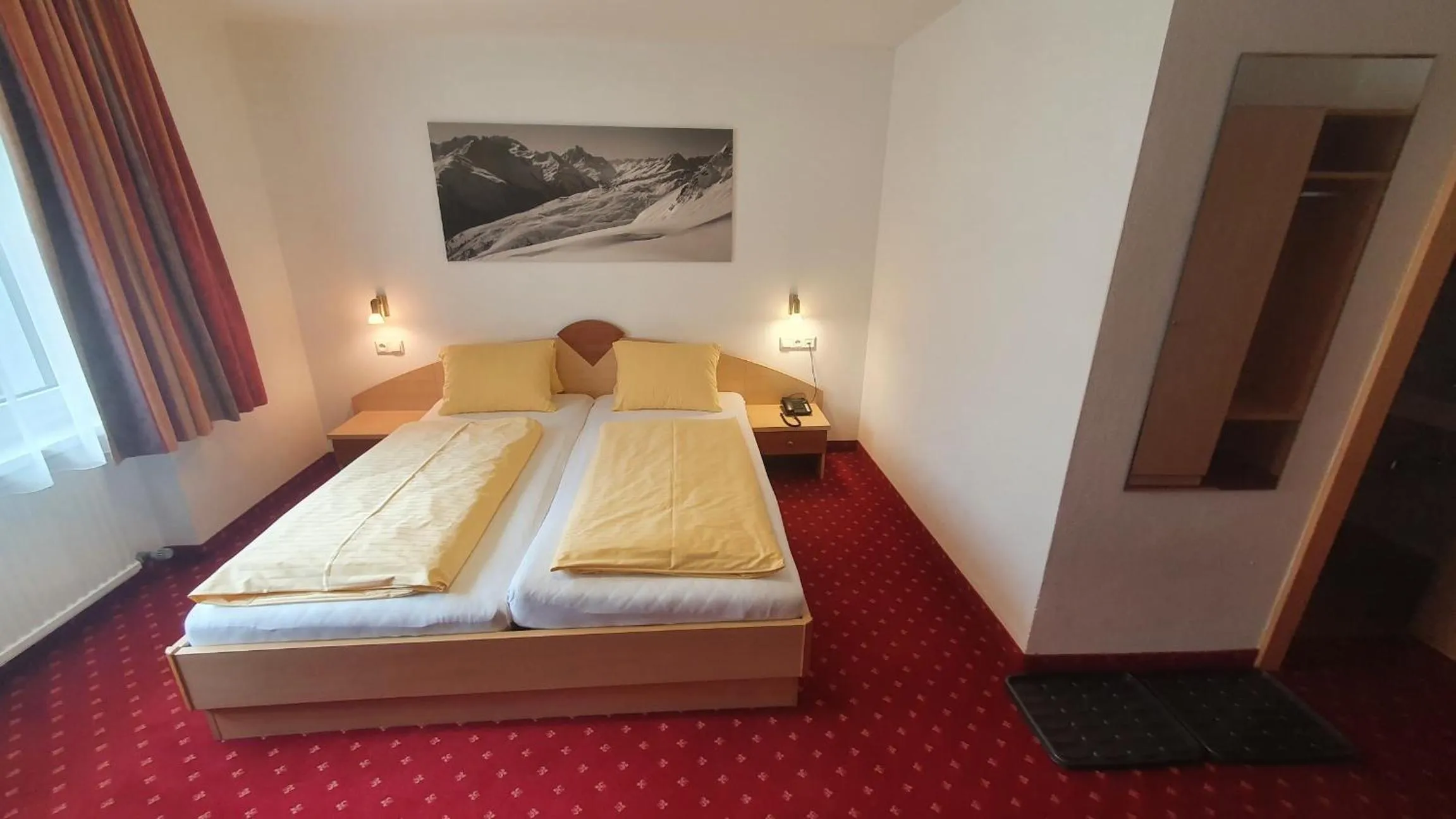 Bedroom, Bed in Hotel Garni Dorfblick