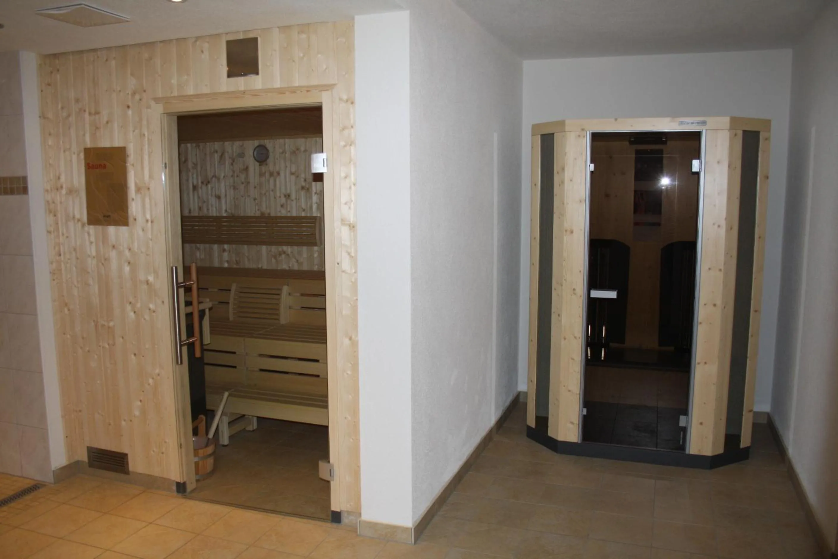 Spa and wellness centre/facilities in Hotel Garni Dorfblick