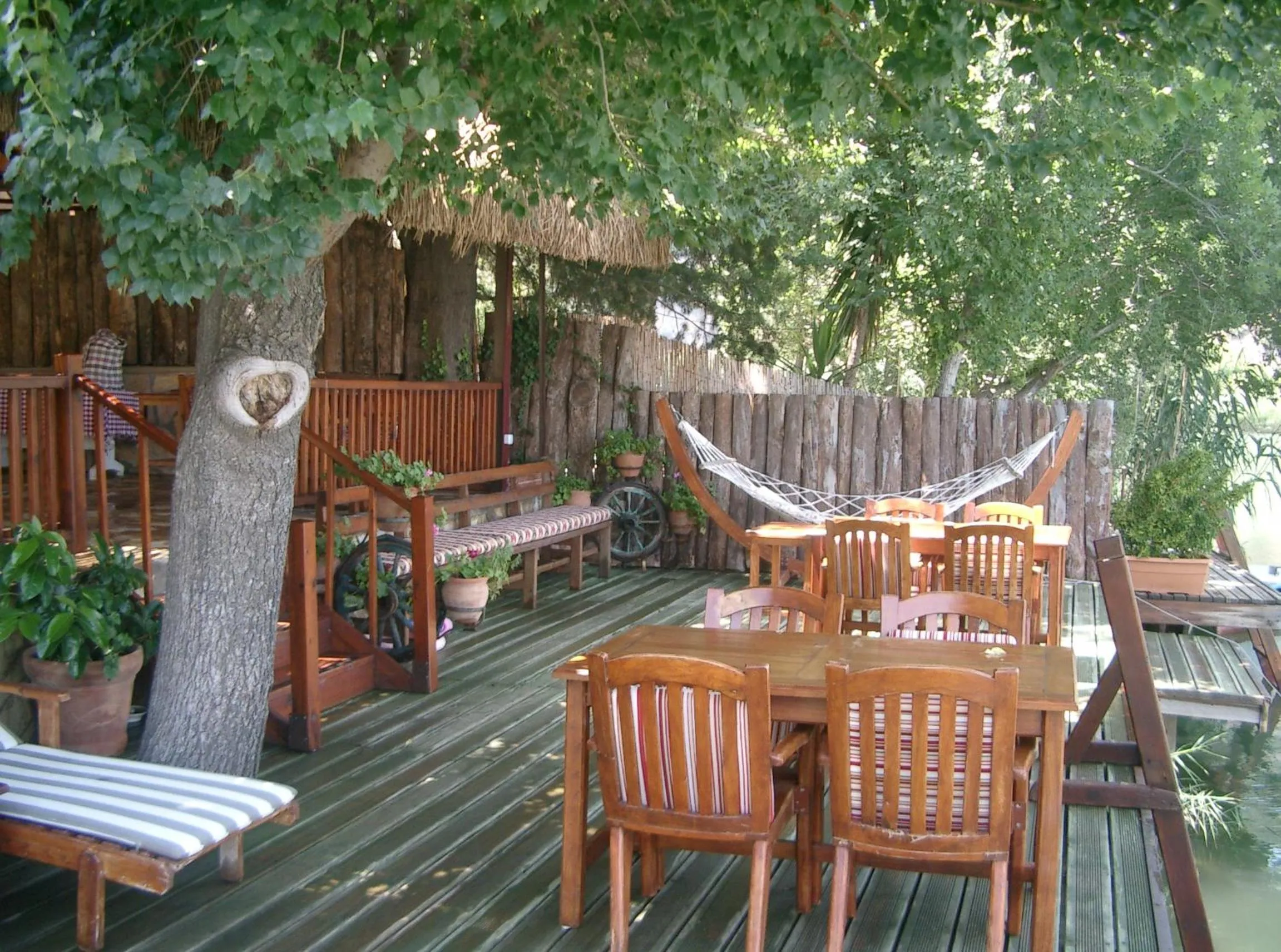 Balcony/Terrace in Dalyan Pension