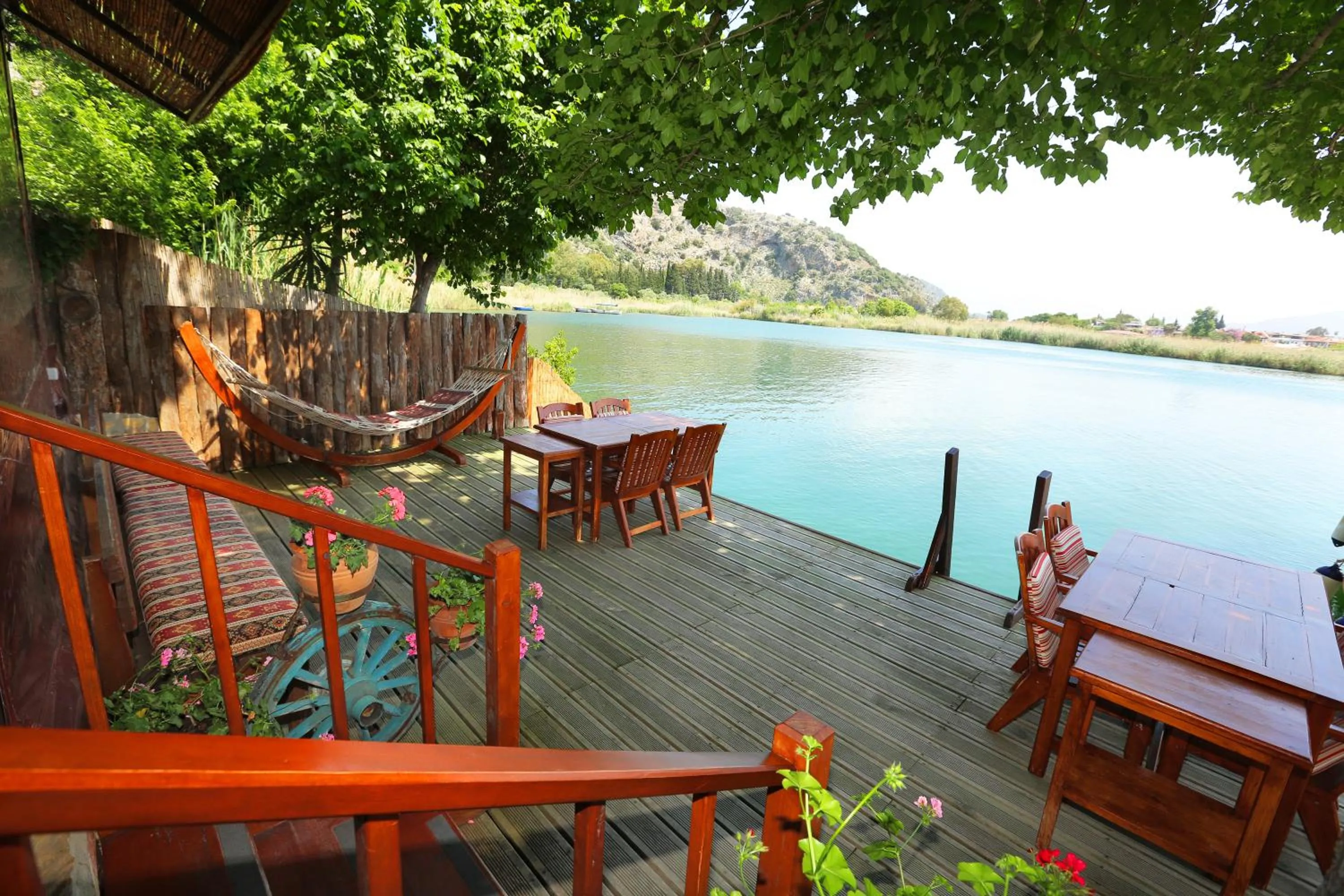 River view in Dalyan Pension