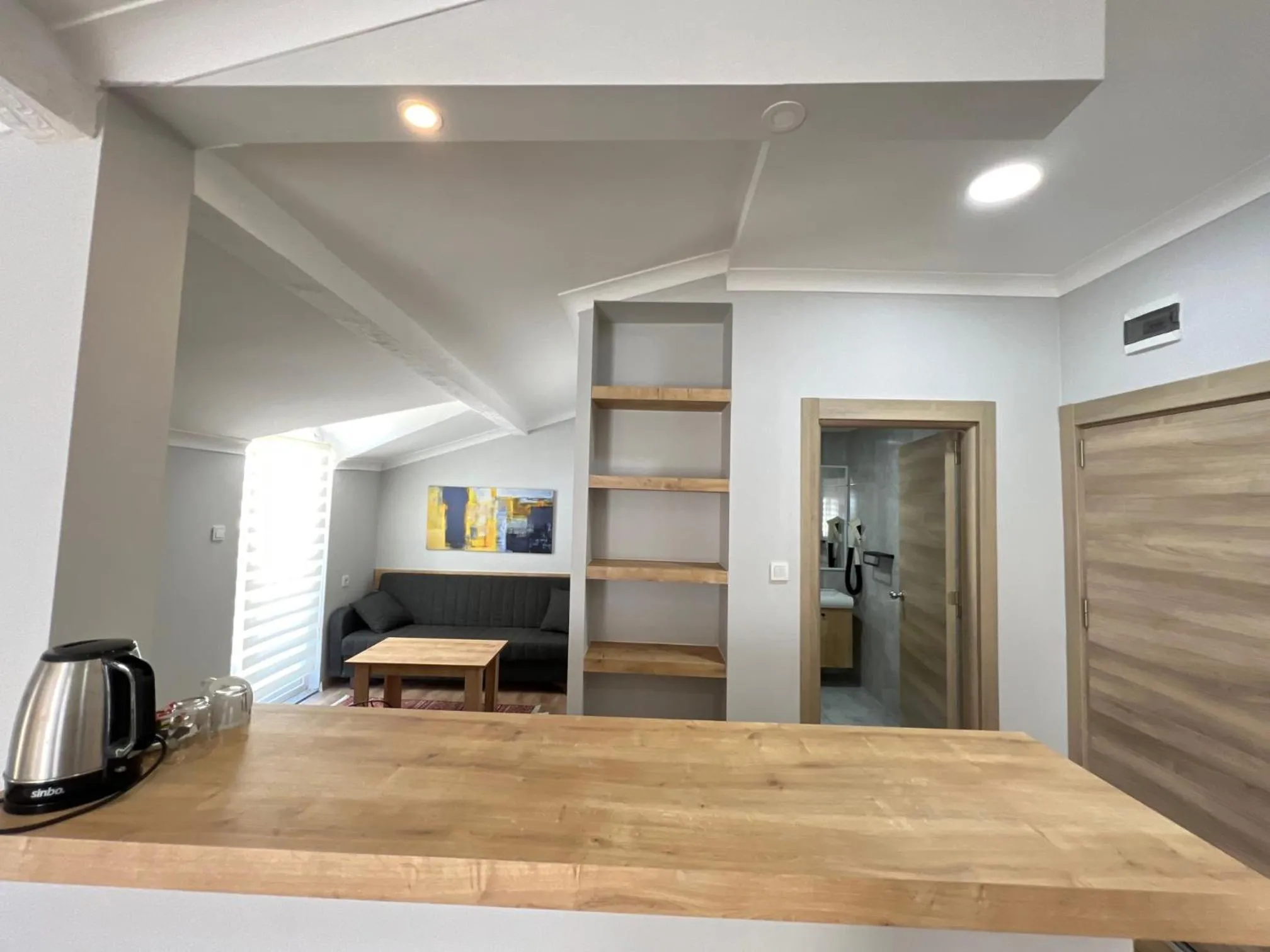 Living room in Ibrahim Bey Hotel