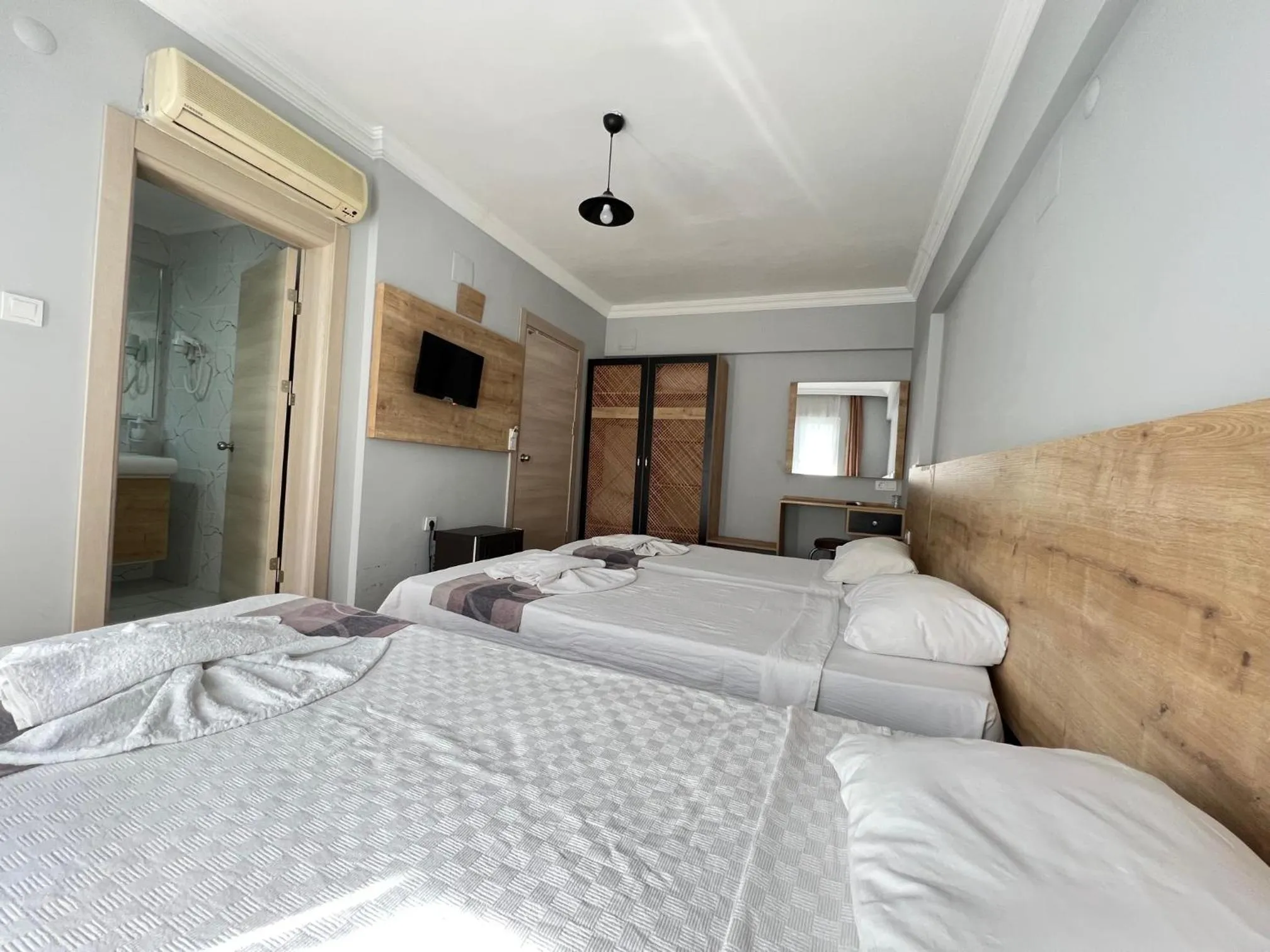 Bed in Ibrahim Bey Hotel