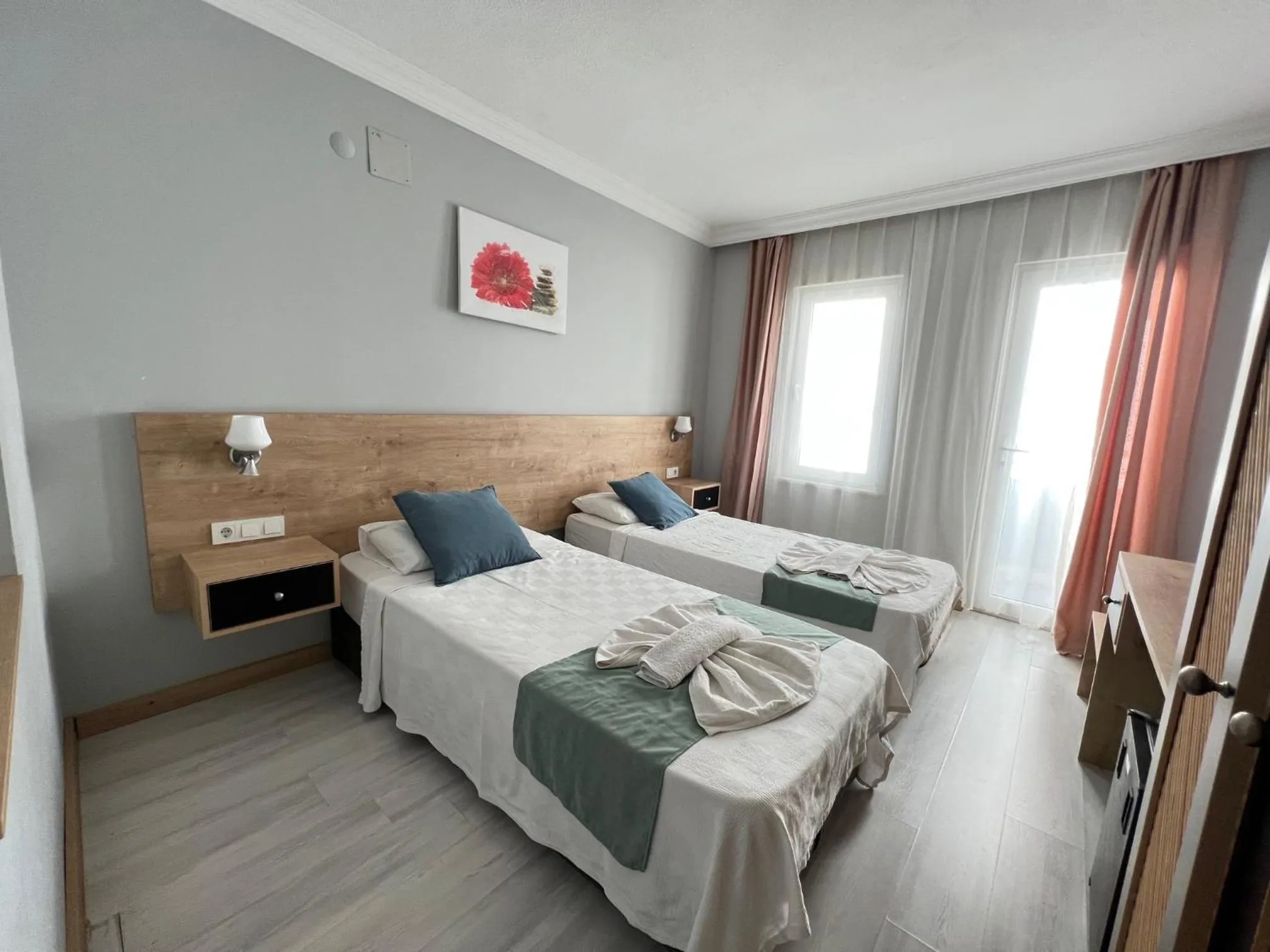 Bed in Ibrahim Bey Hotel