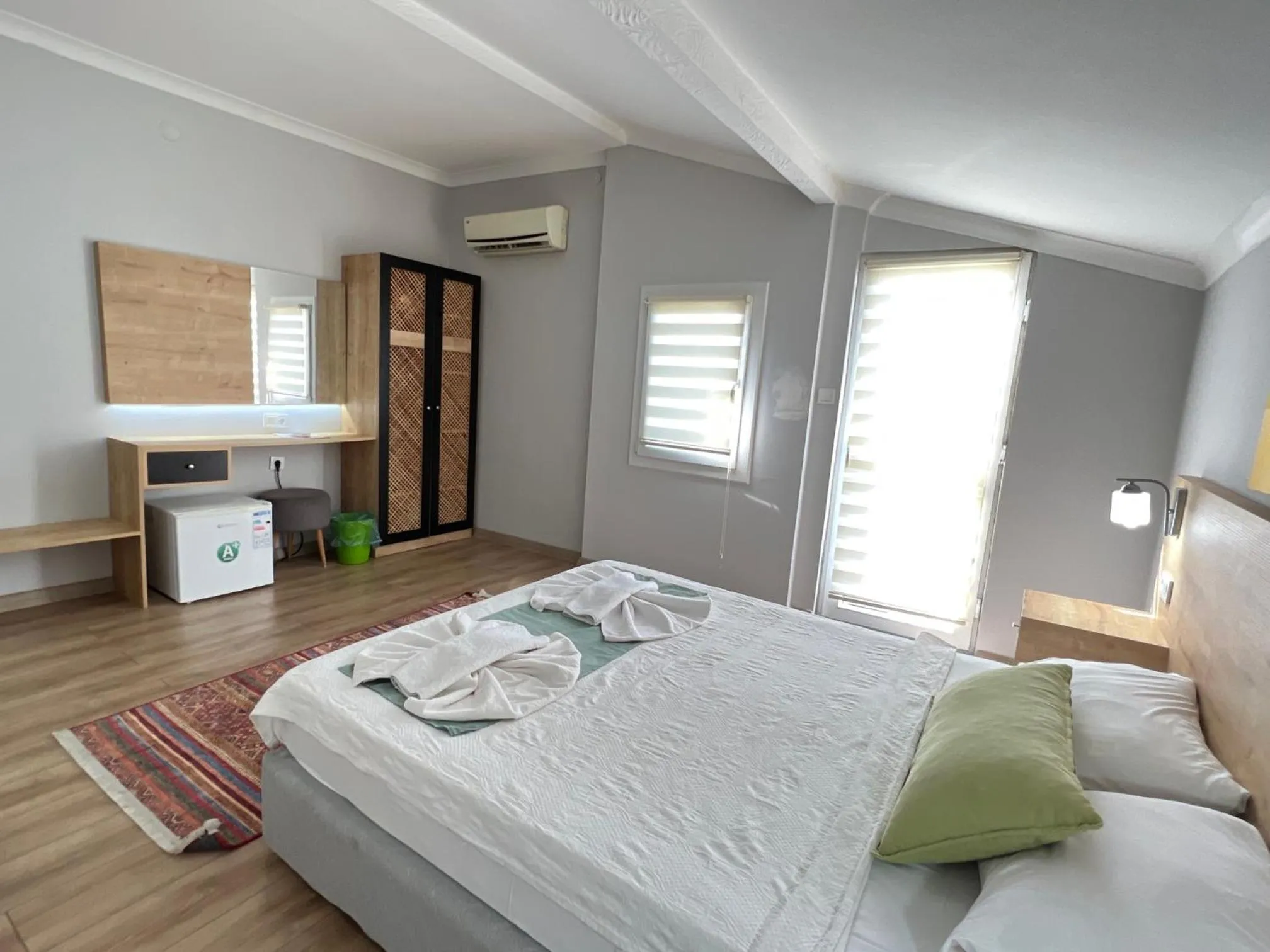 Bed in Ibrahim Bey Hotel